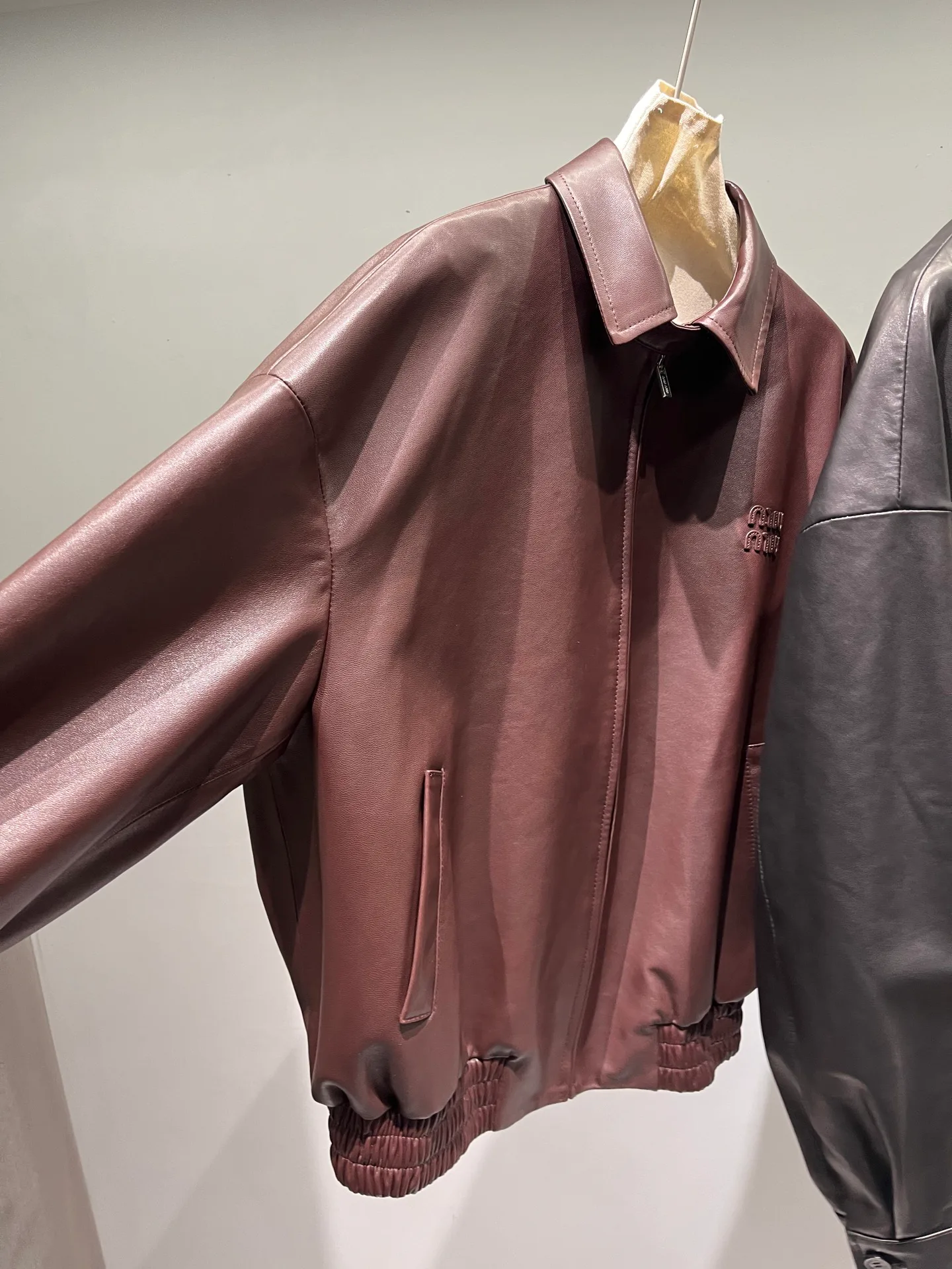 Women's Leather Jackets And Sheepskin Coats MIU MIU 18064822