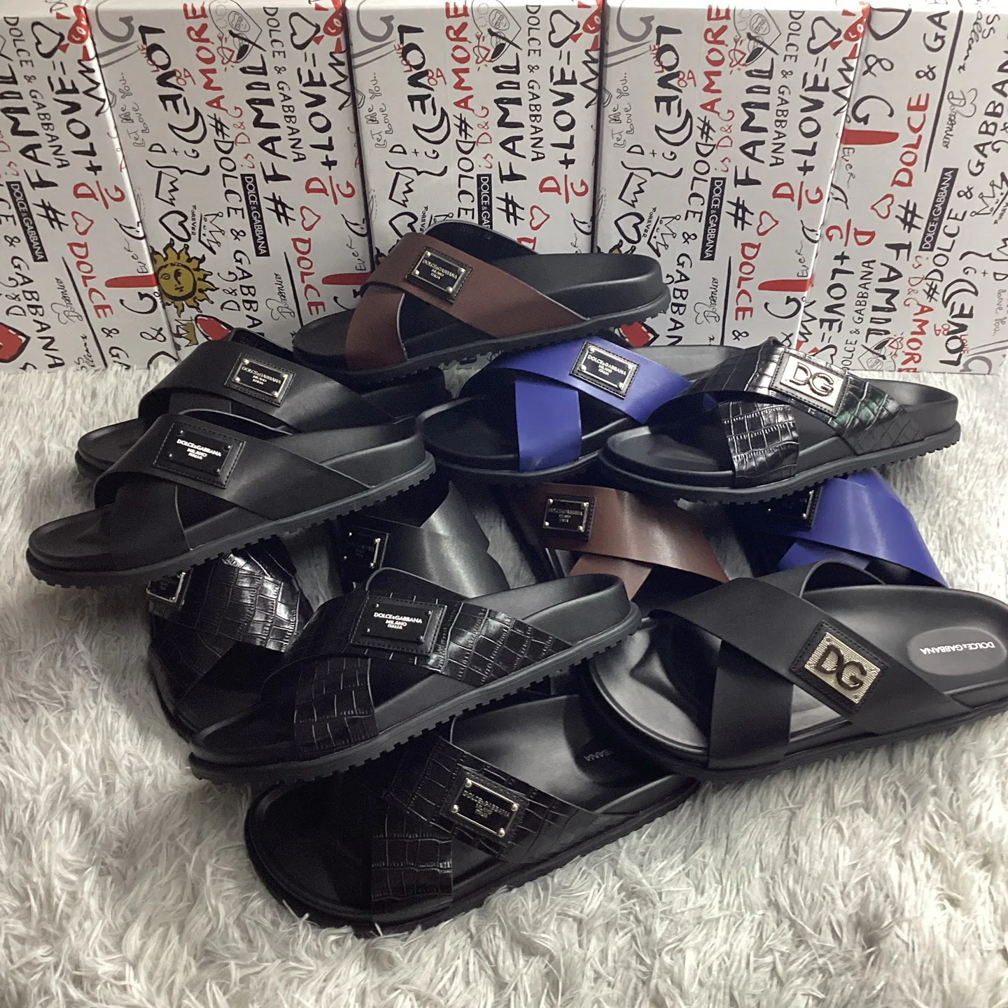 Men's Flip-Flops DOLCE & GABBANA 18297517