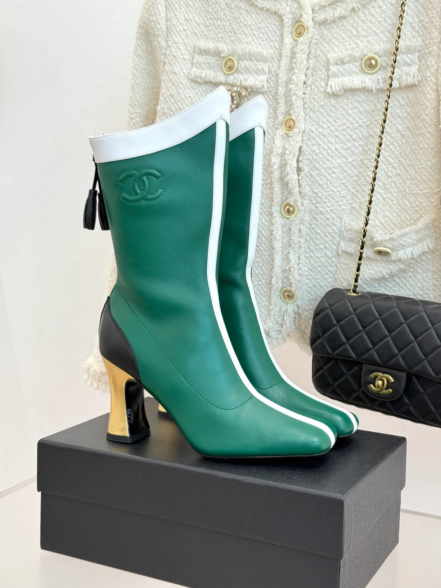 Women's Boots CHANEL 17425395