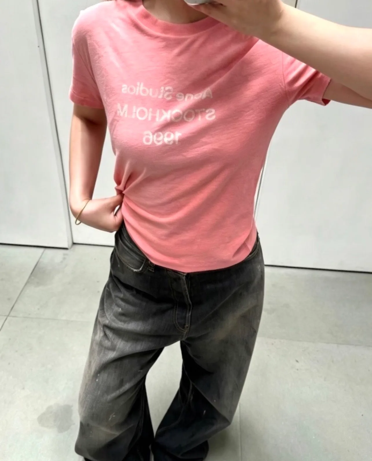 Women's T-Shirts ACNE STUDIOS 18028000