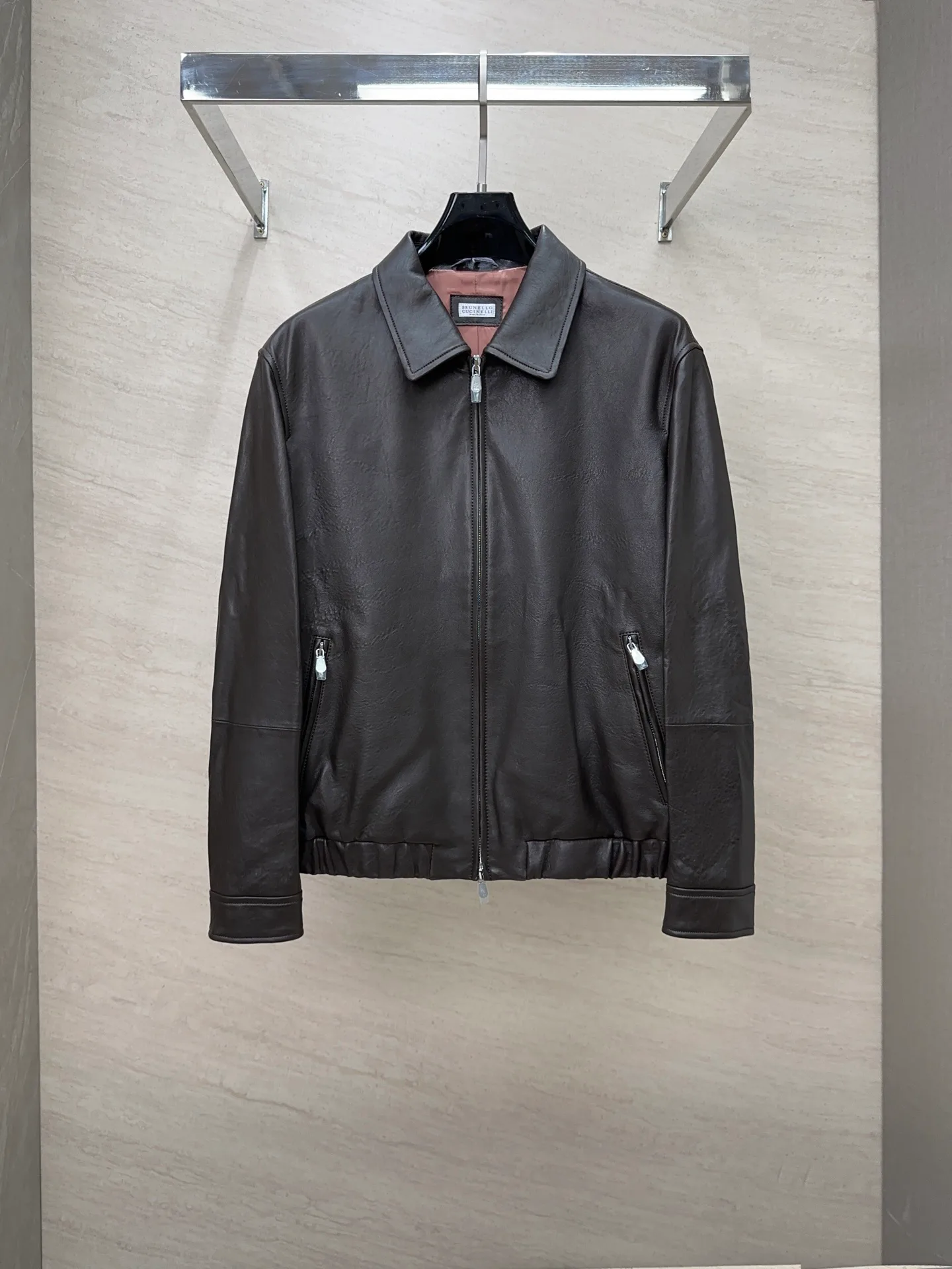 Men's Leather Jackets And Sheepskin Coats BRUNELLO CUCINELLI 17869246