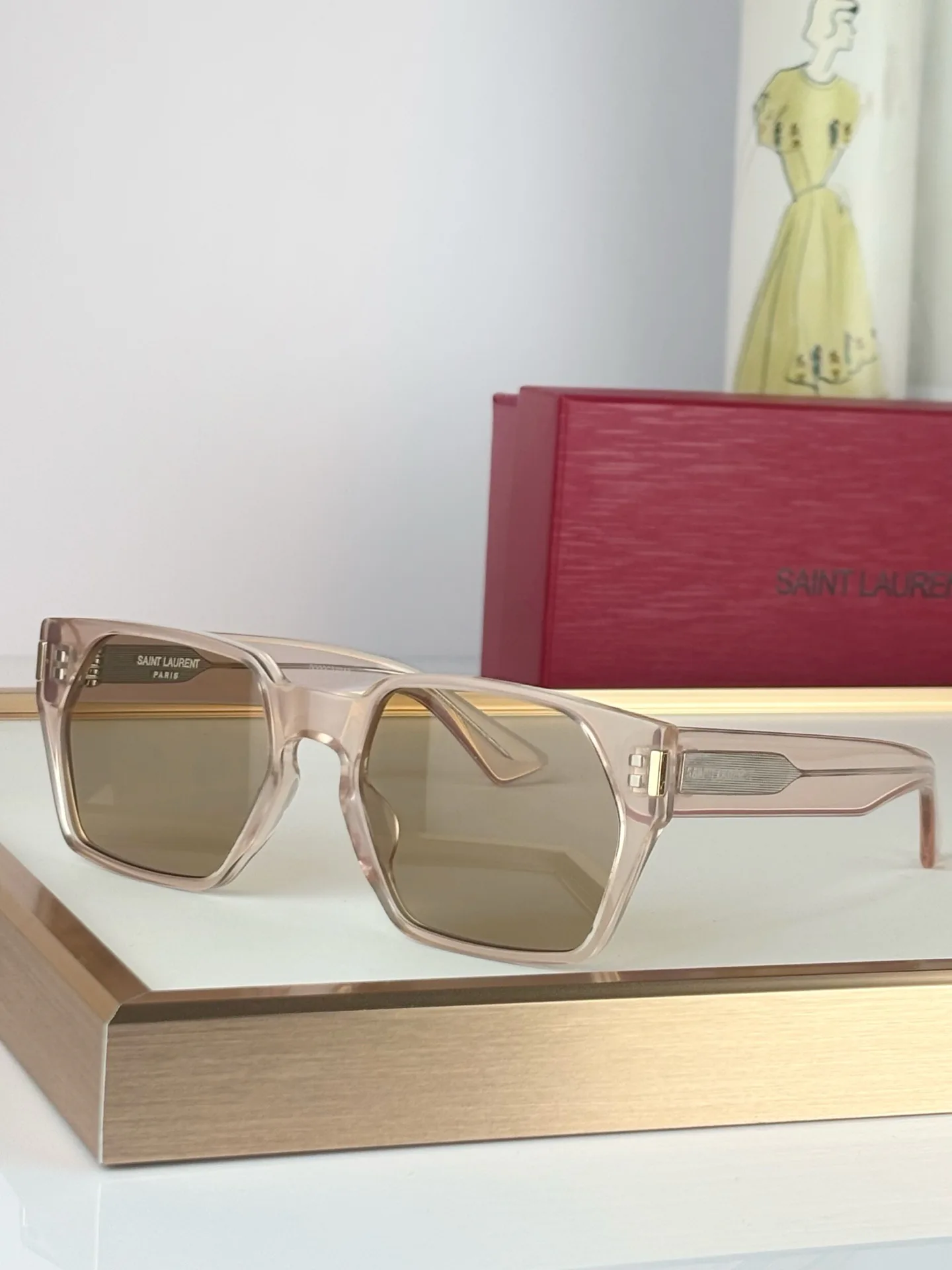 Glasses SAINT LAURENT 18118406