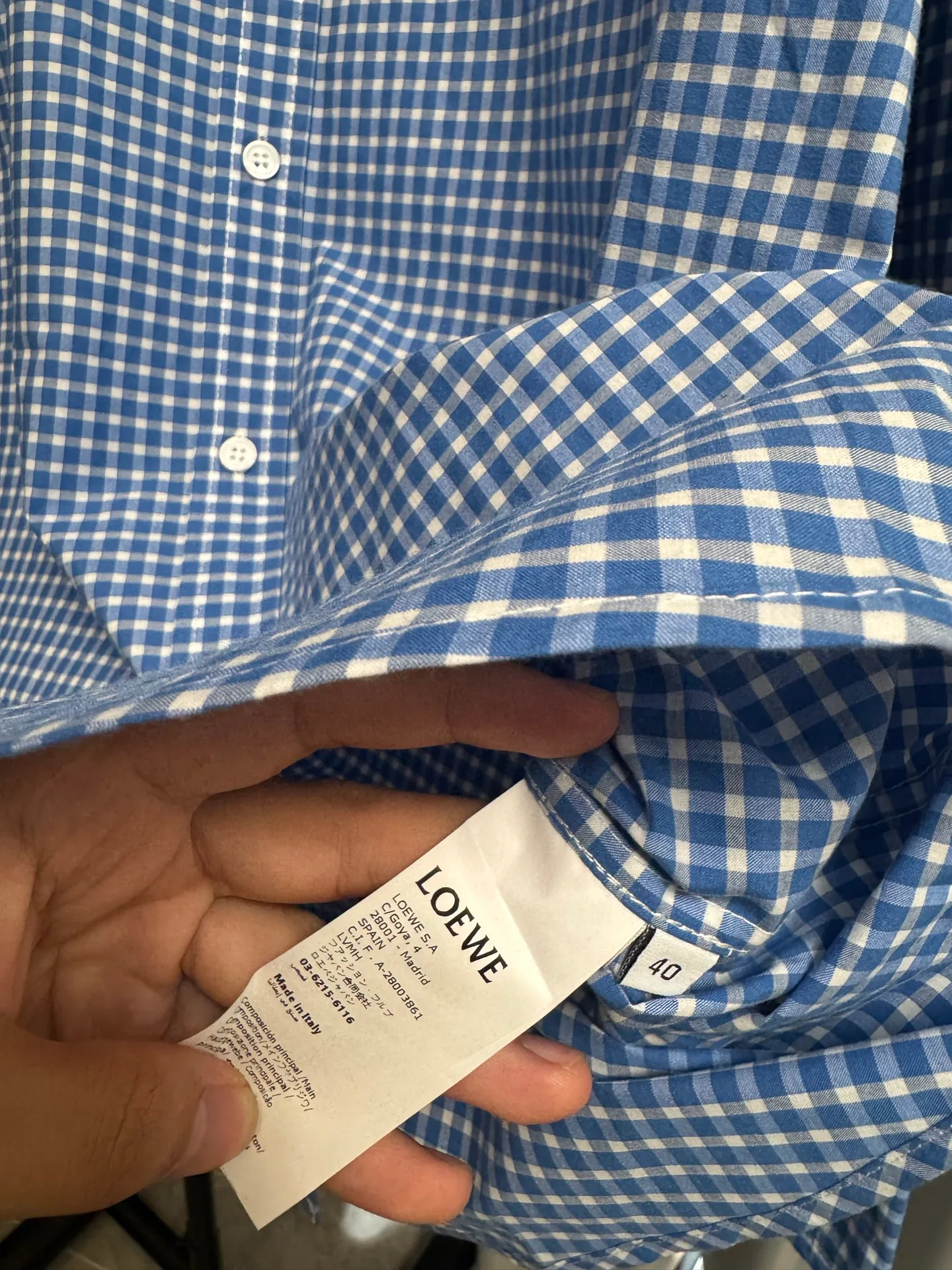 Men's Shirts LOEWE 17420957