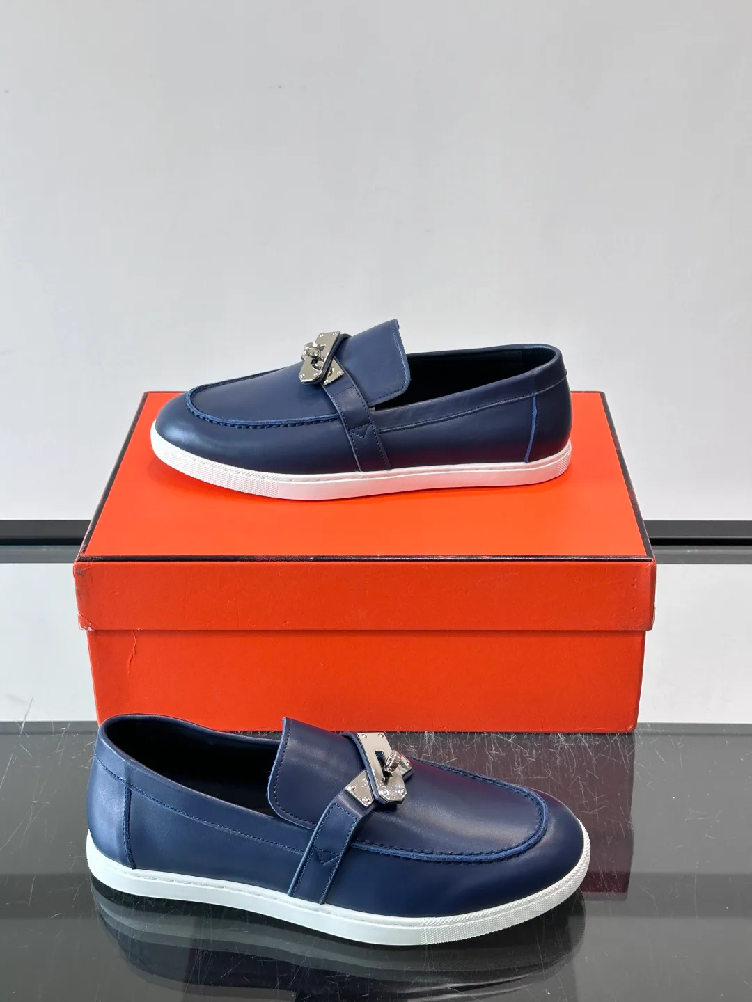 Men's Loafers And Dress Shoes HERMES 17904325