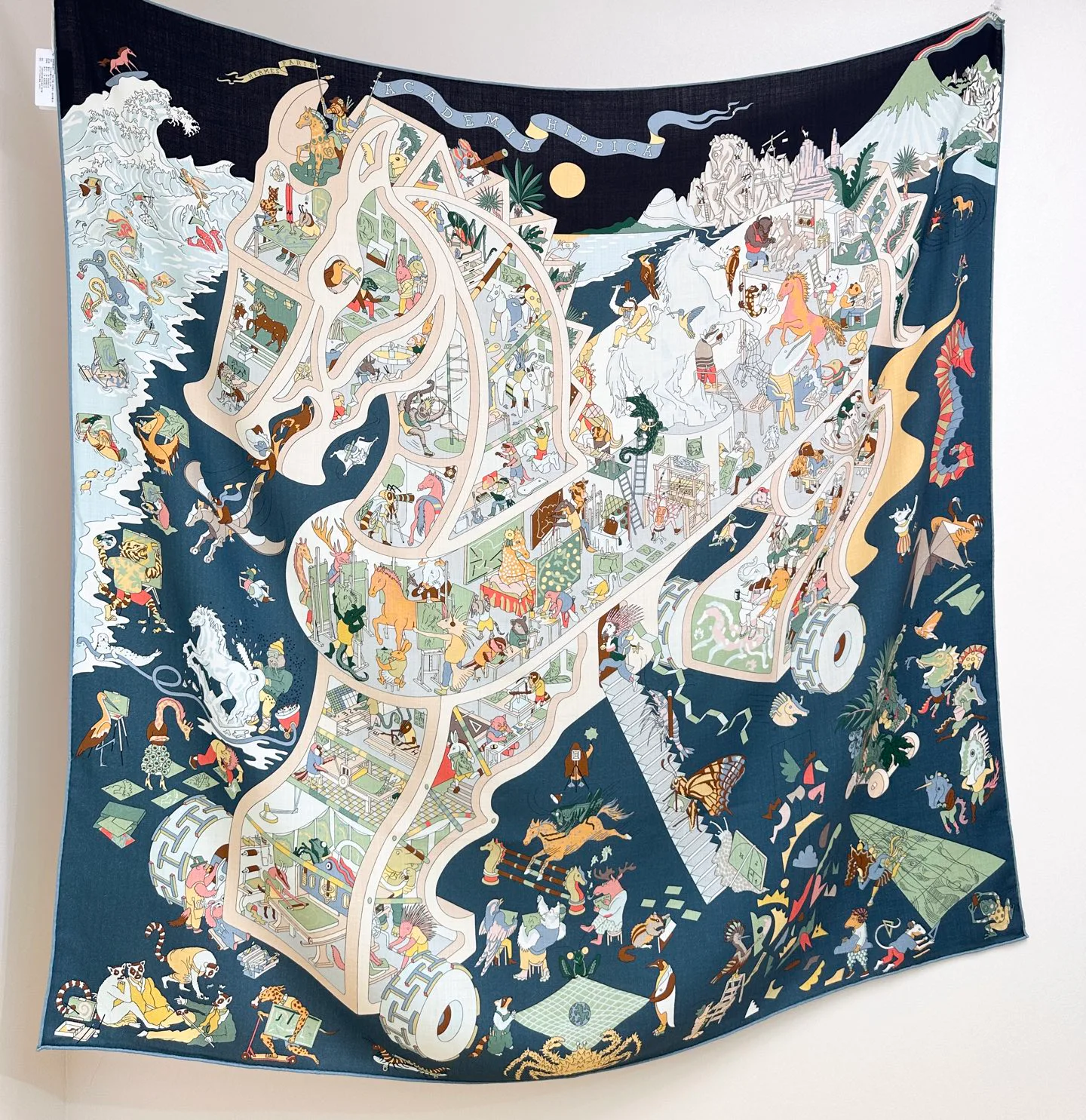 Silk Scarves HERMES 18501123