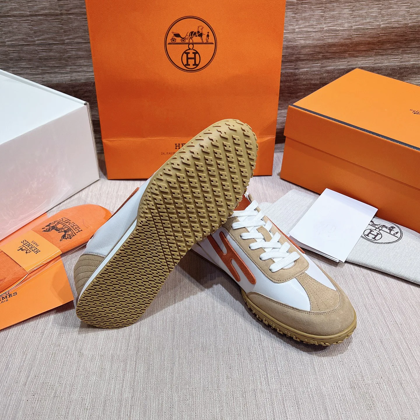 Men's Sneakers HERMES 17749545