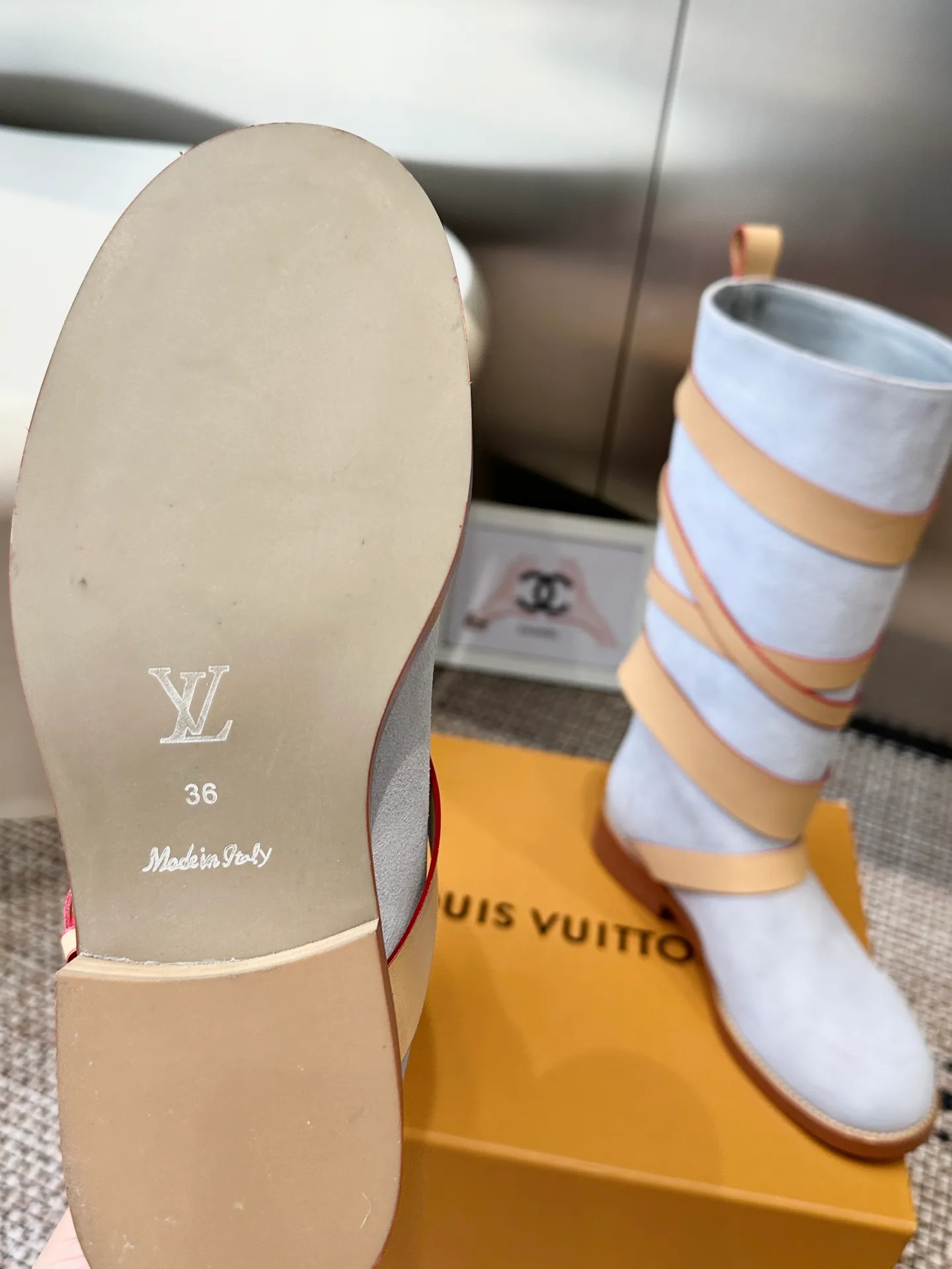 Сапоги Женские Louis Vuitton 18619023