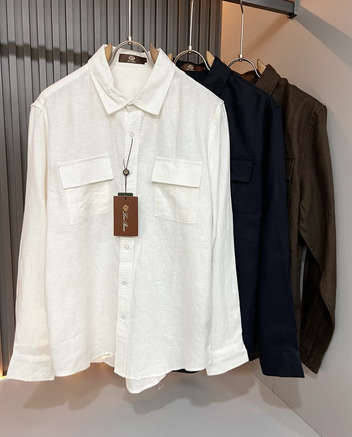 Men's Shirts LORO PIANA 18395720