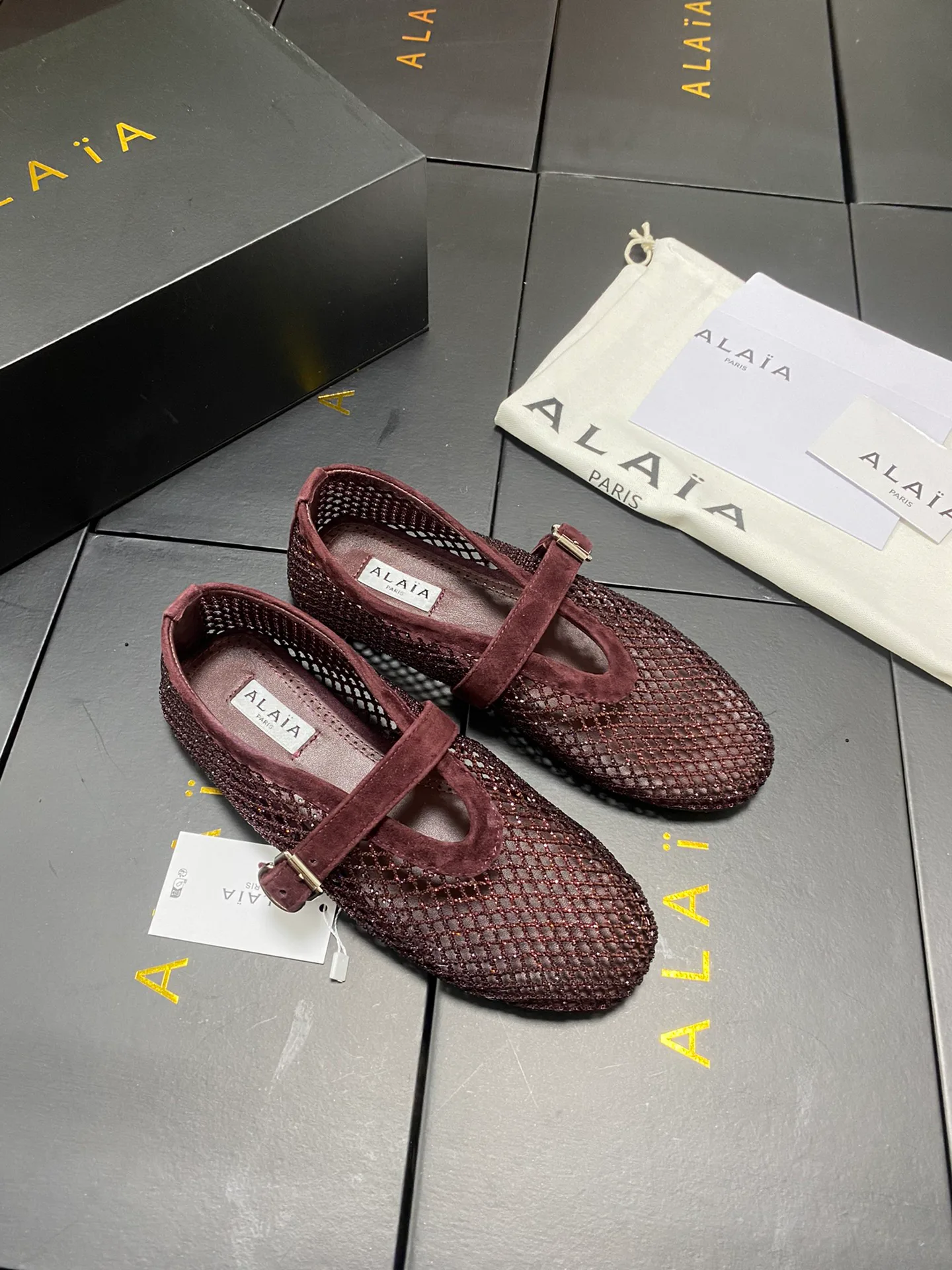 Women's Ballet Flats ALAIA 17977982