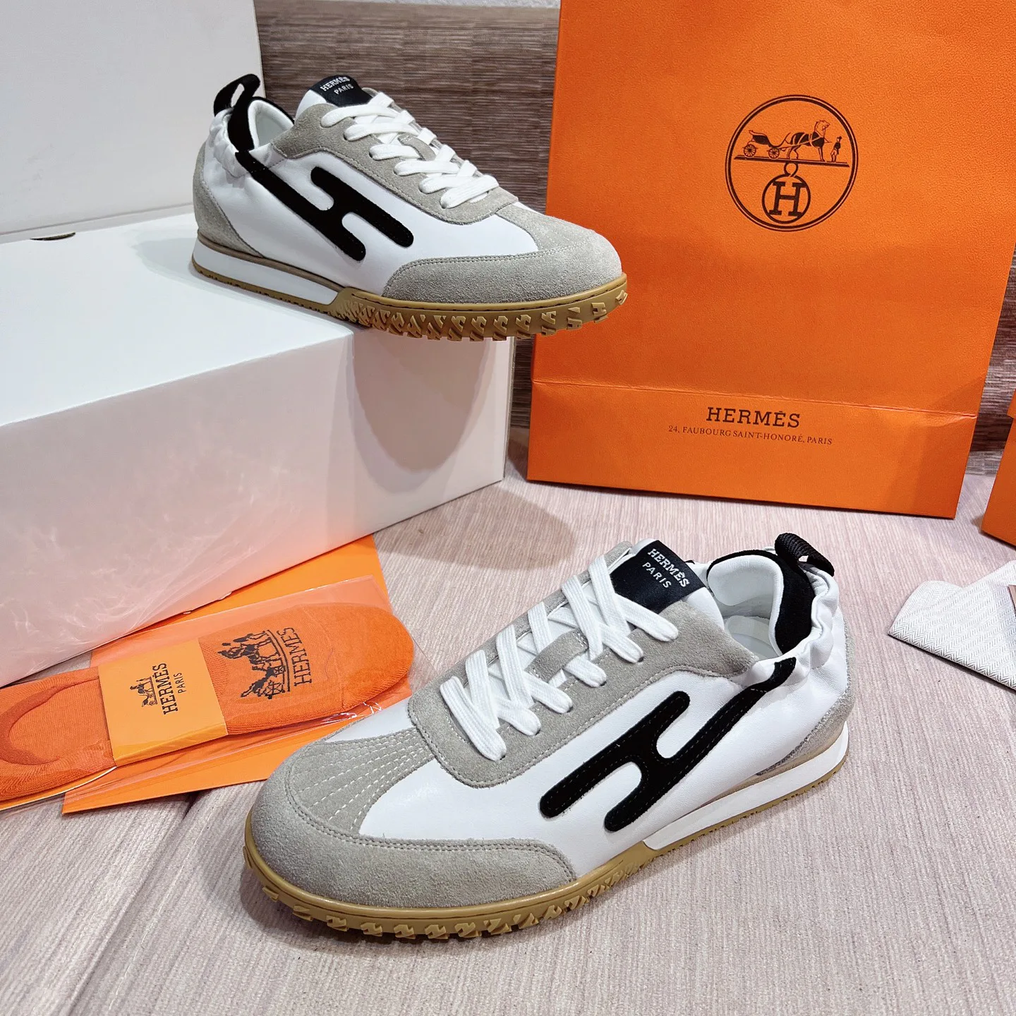 Men's Sneakers HERMES 17749543