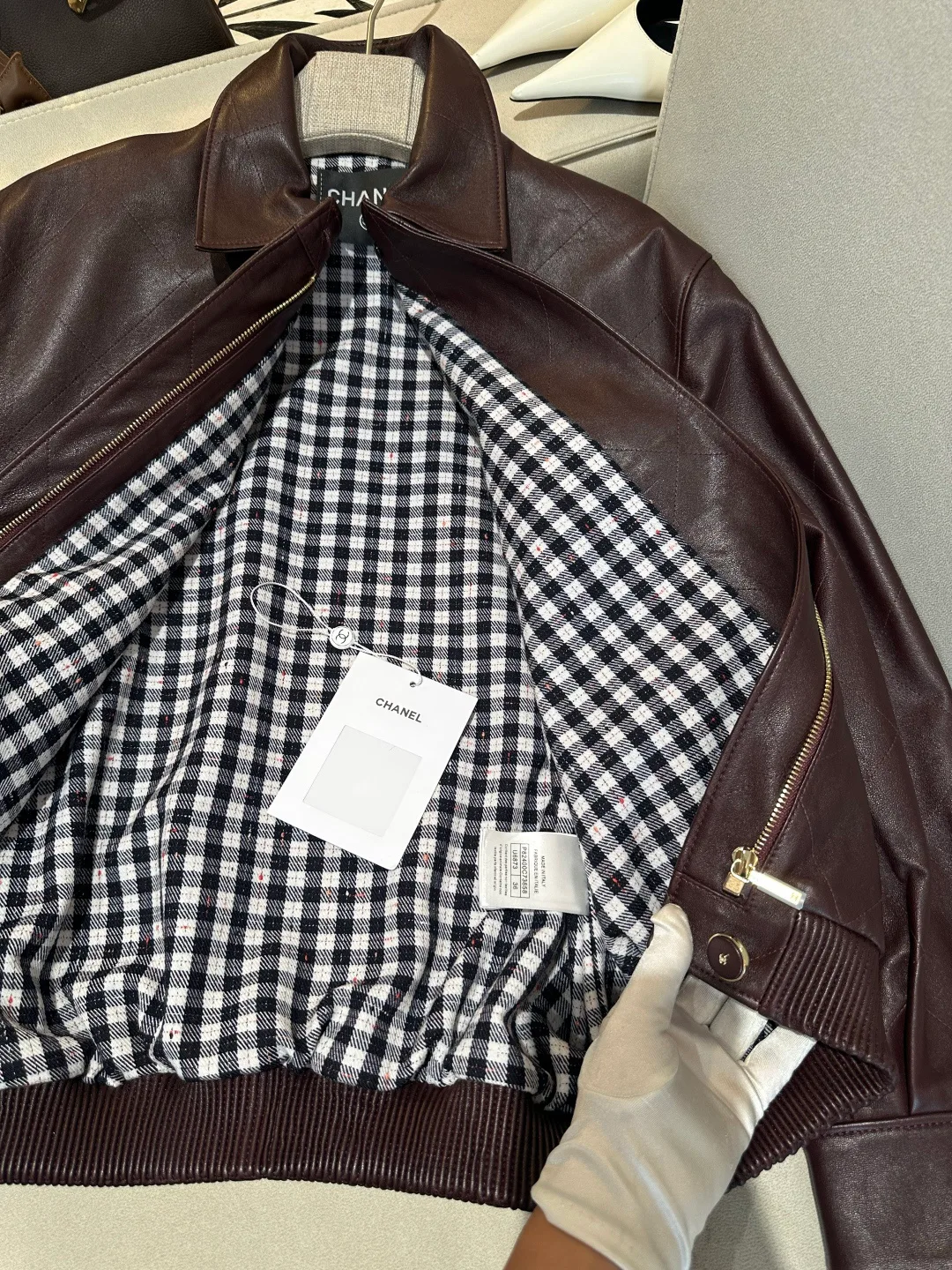 Women's Leather Jackets And Sheepskin Coats CHANEL 17088856