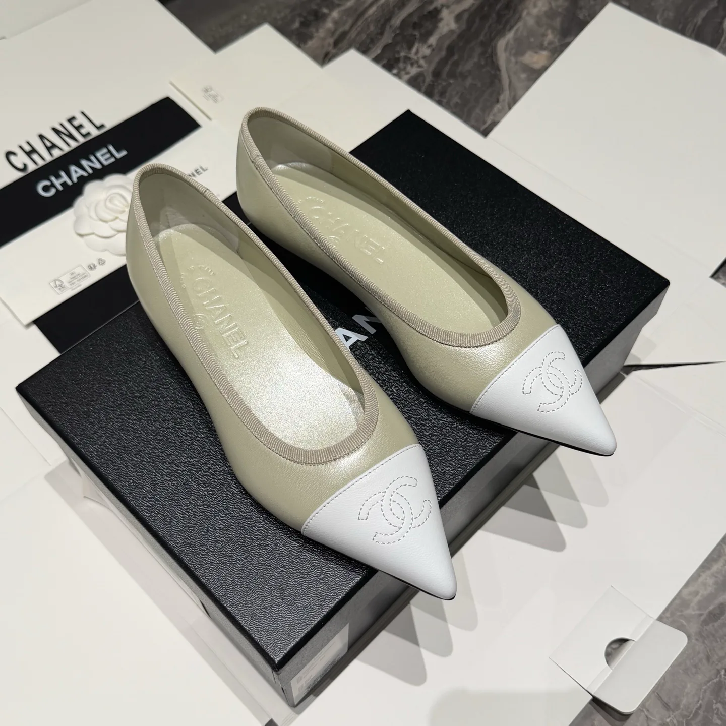 Women's Ballet Flats CHANEL 18201908