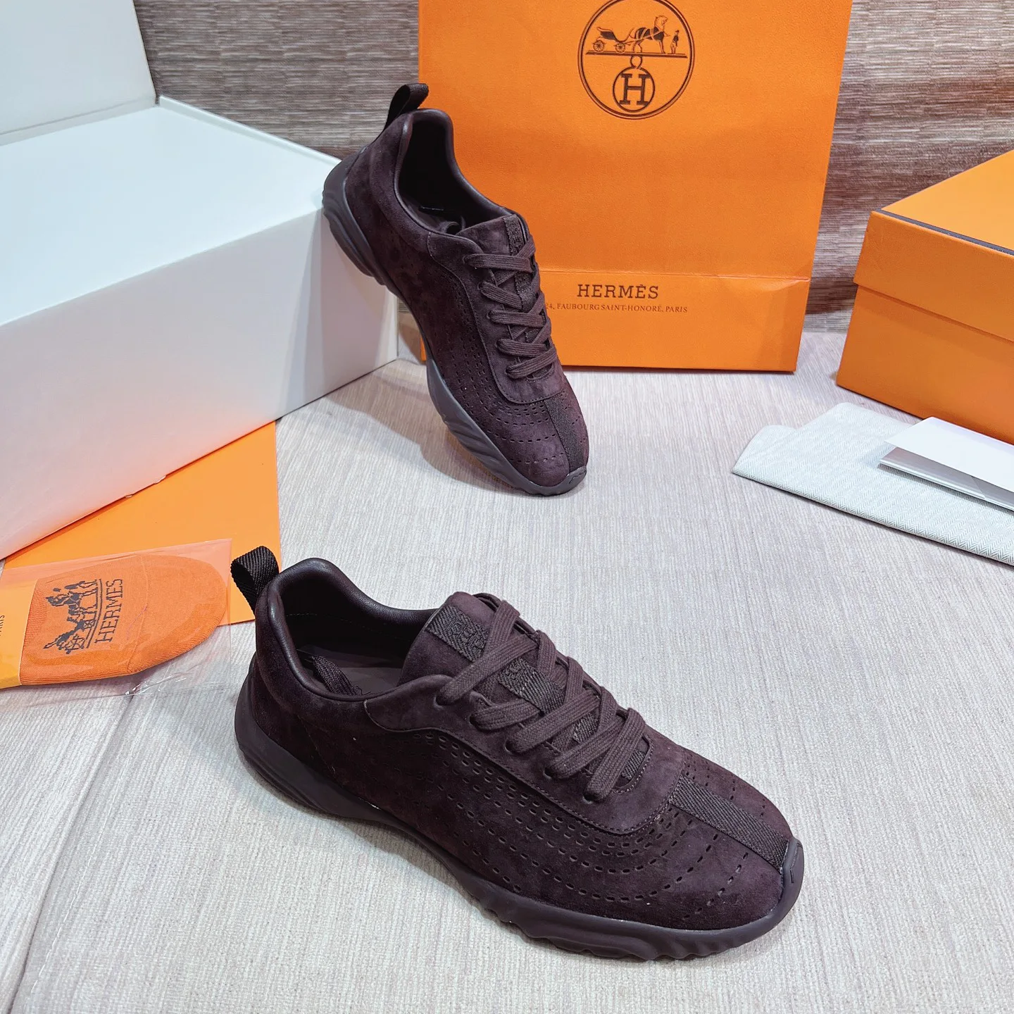 Men's Sneakers HERMES 17749562