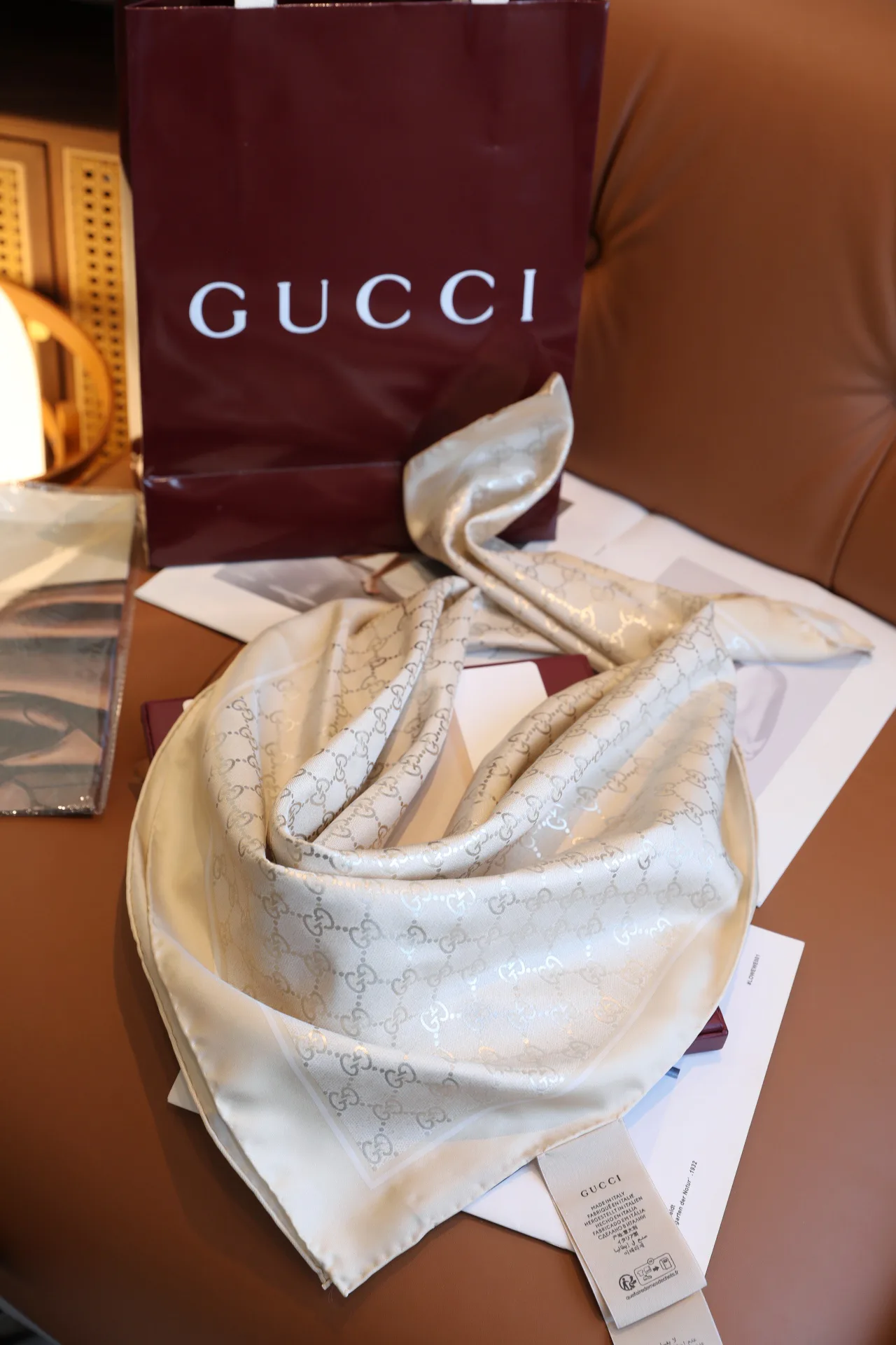 Silk Scarves GUCCI 18419161