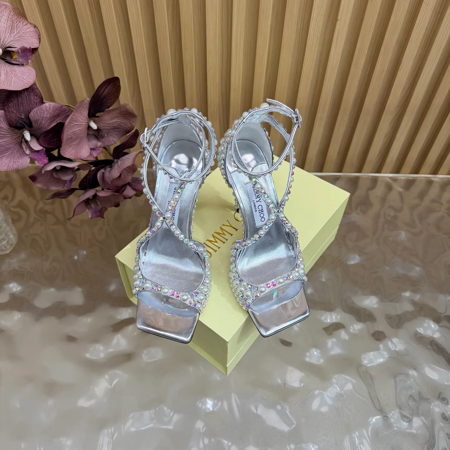 Women's Open-Toe Sandals JIMMY CHOO 17916861