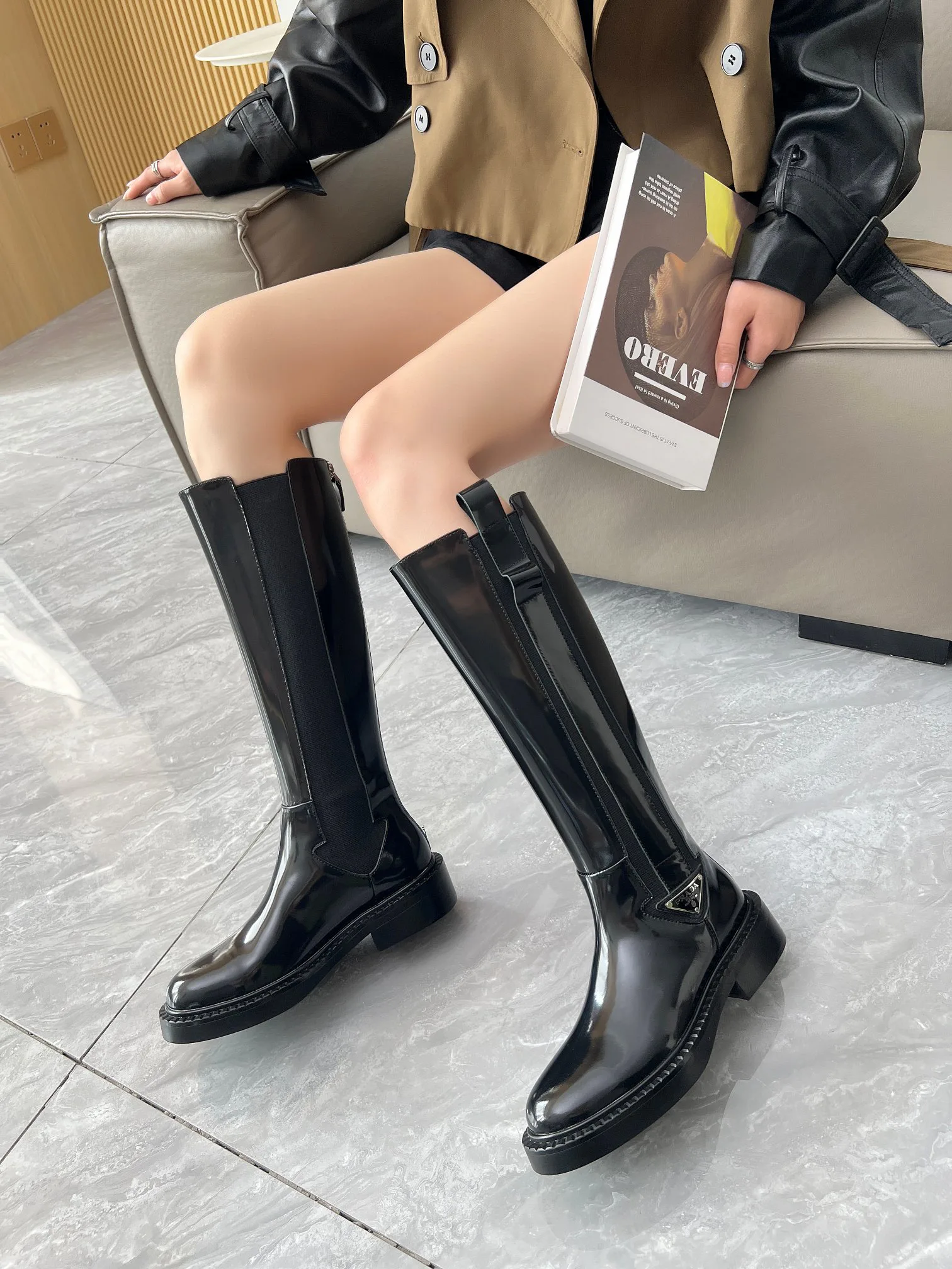 Women's Boots PRADA 17957429