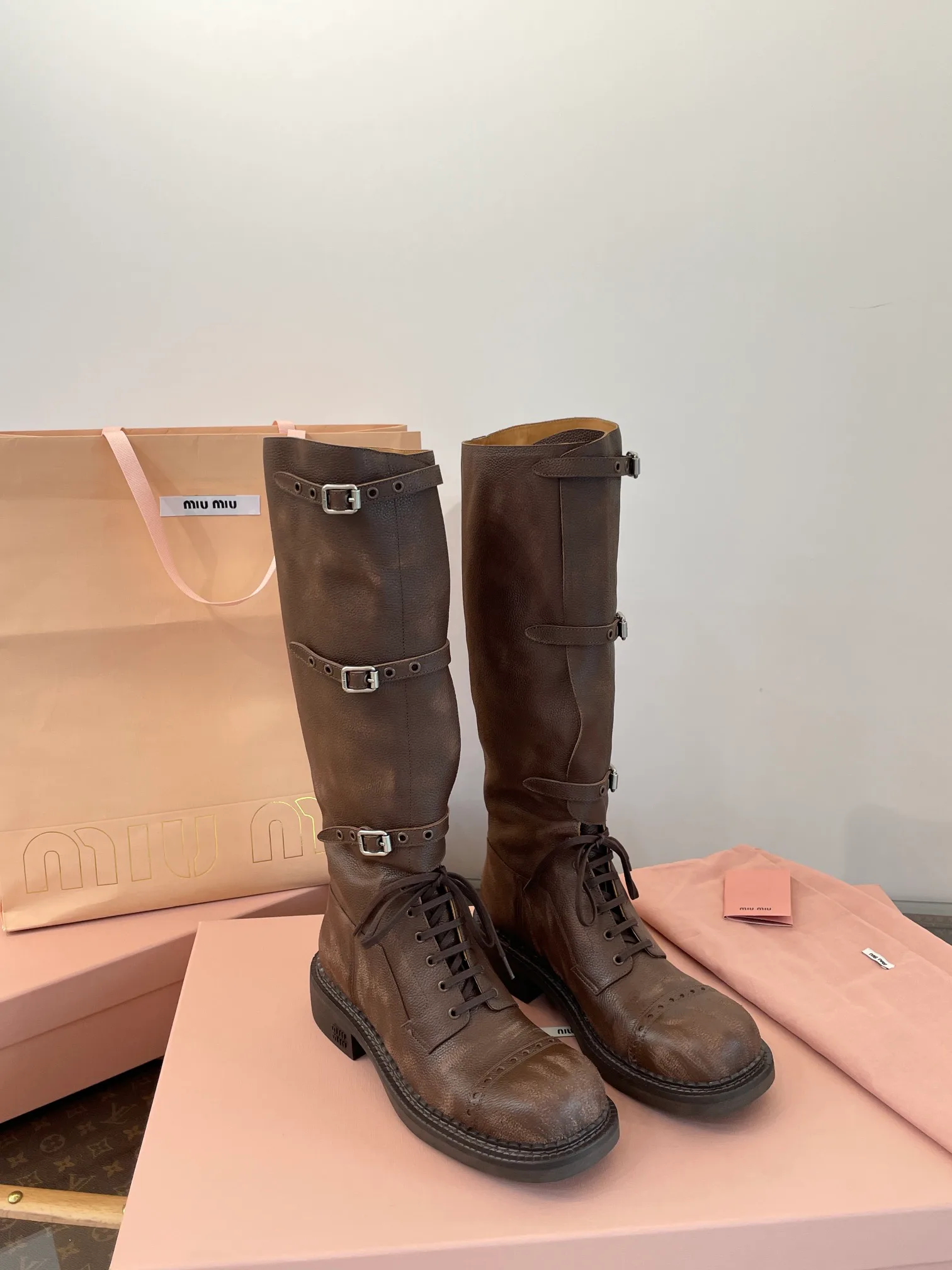 Women's Boots MIU MIU 18132668