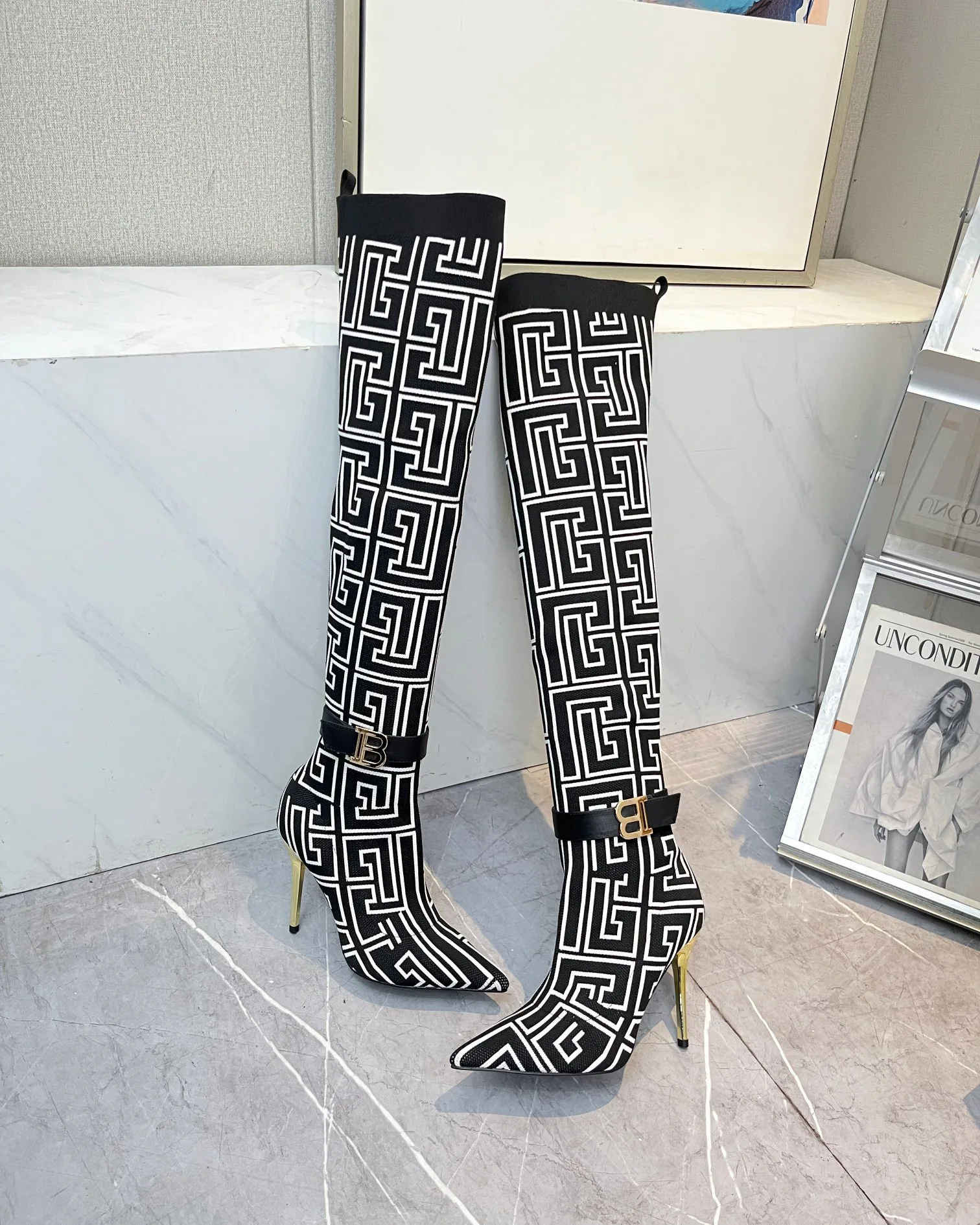 Women's Boots BALMAIN 18104234