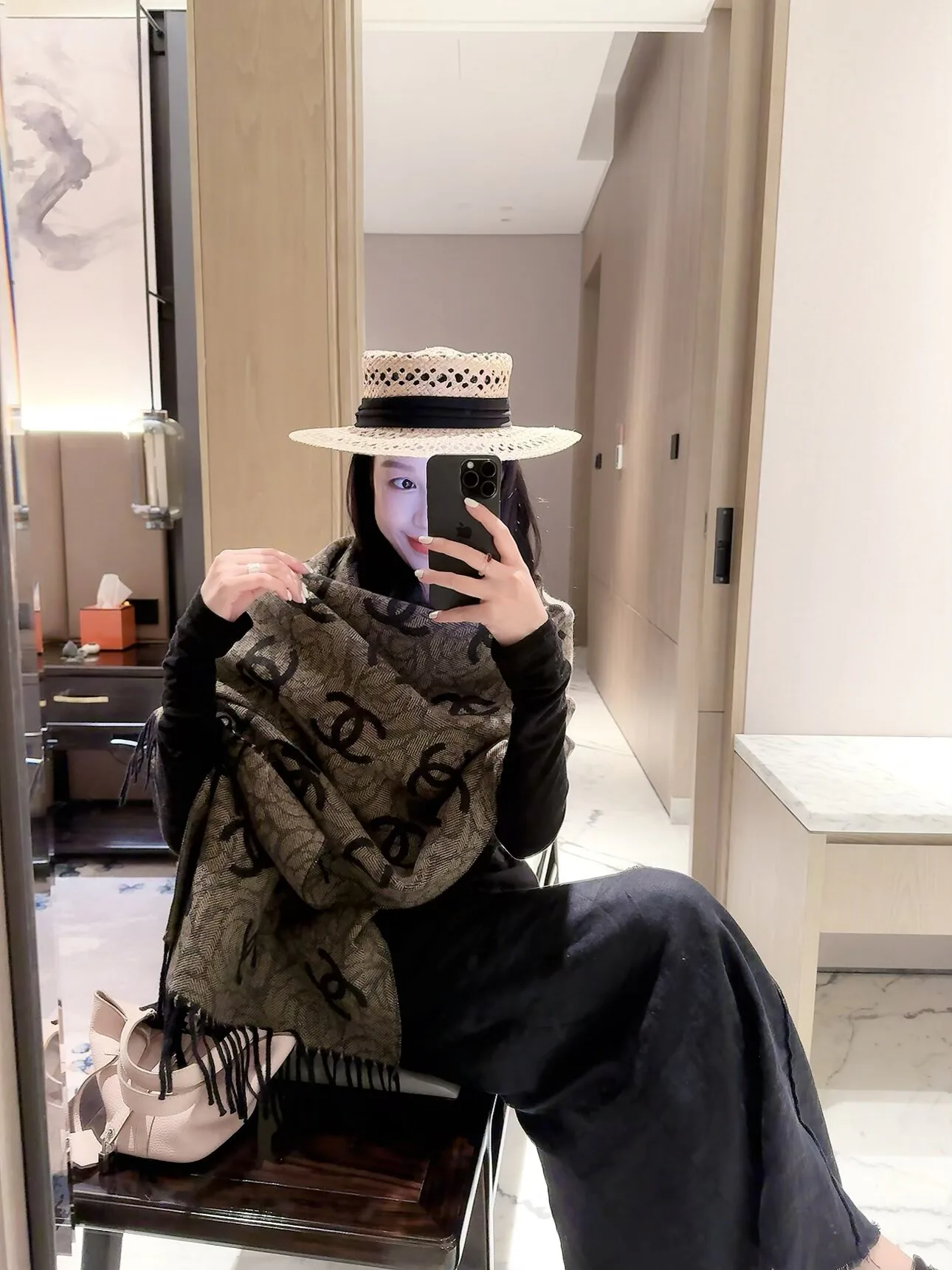 Scarves CHANEL 18003029