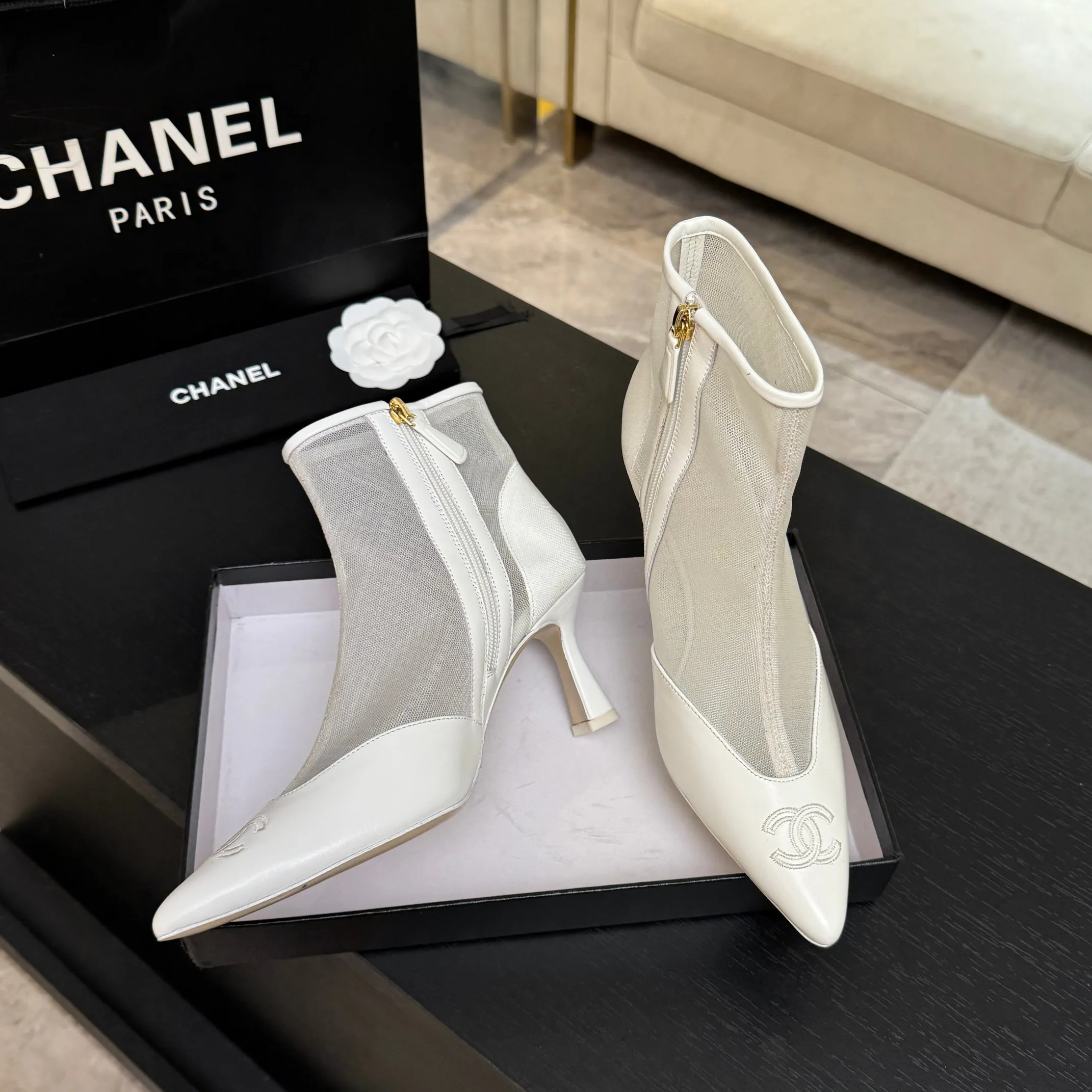 Women's Booties CHANEL 18062747