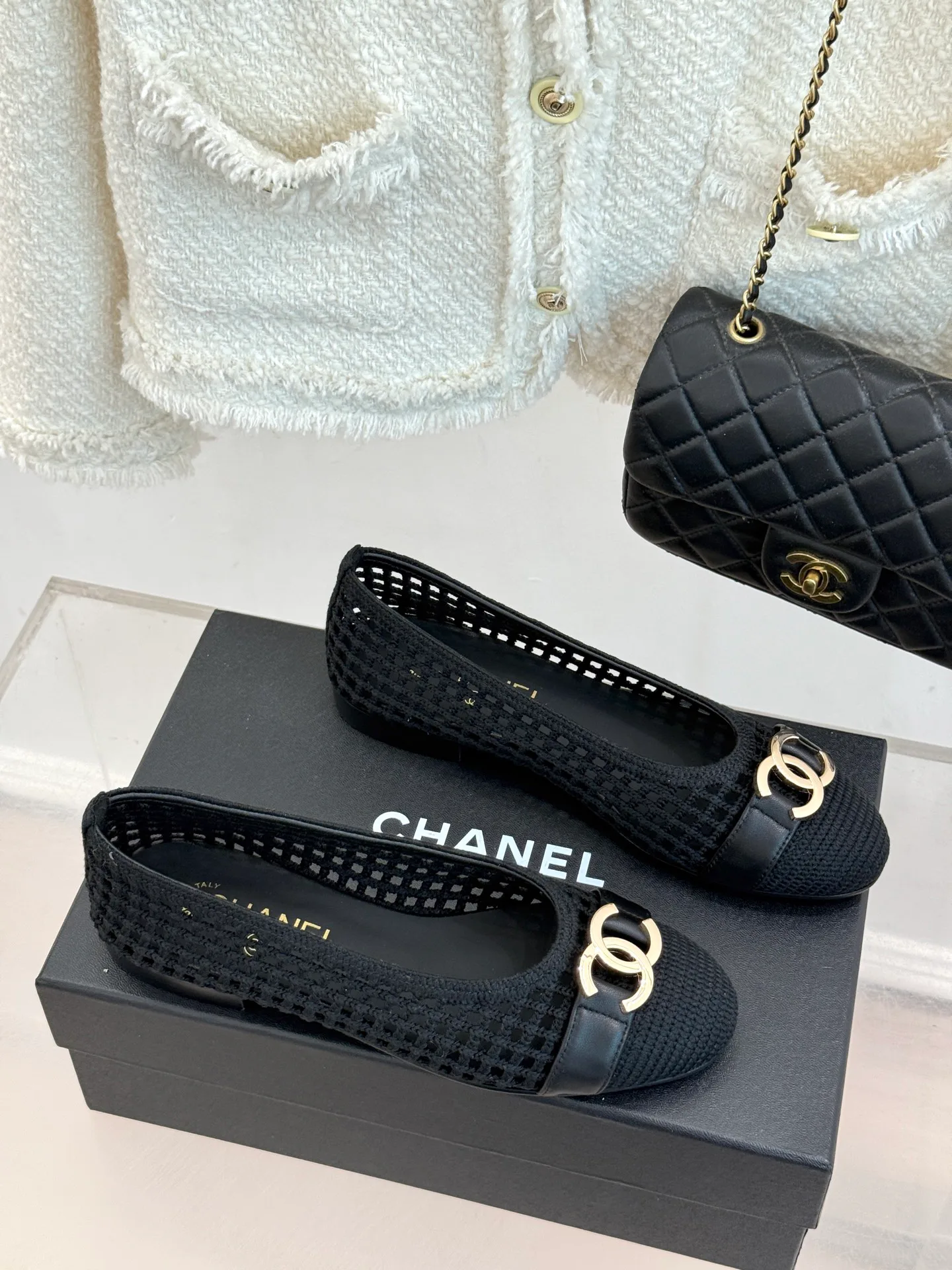 Women's Ballet Flats CHANEL 17240714