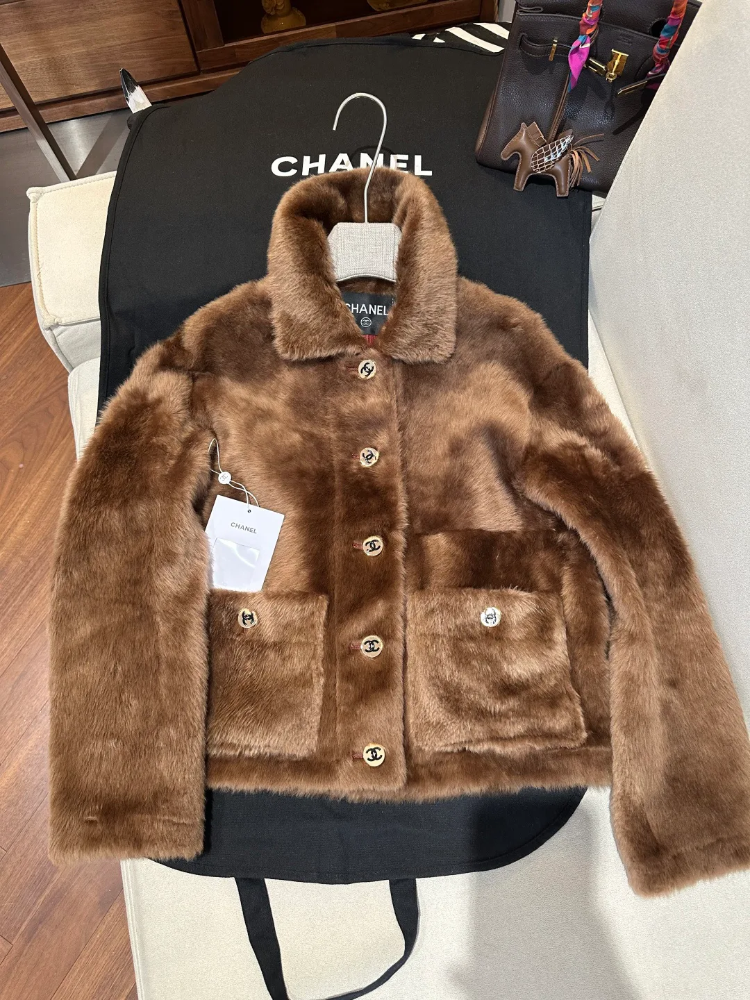 Women's Leather Jackets And Sheepskin Coats CHANEL 18040597