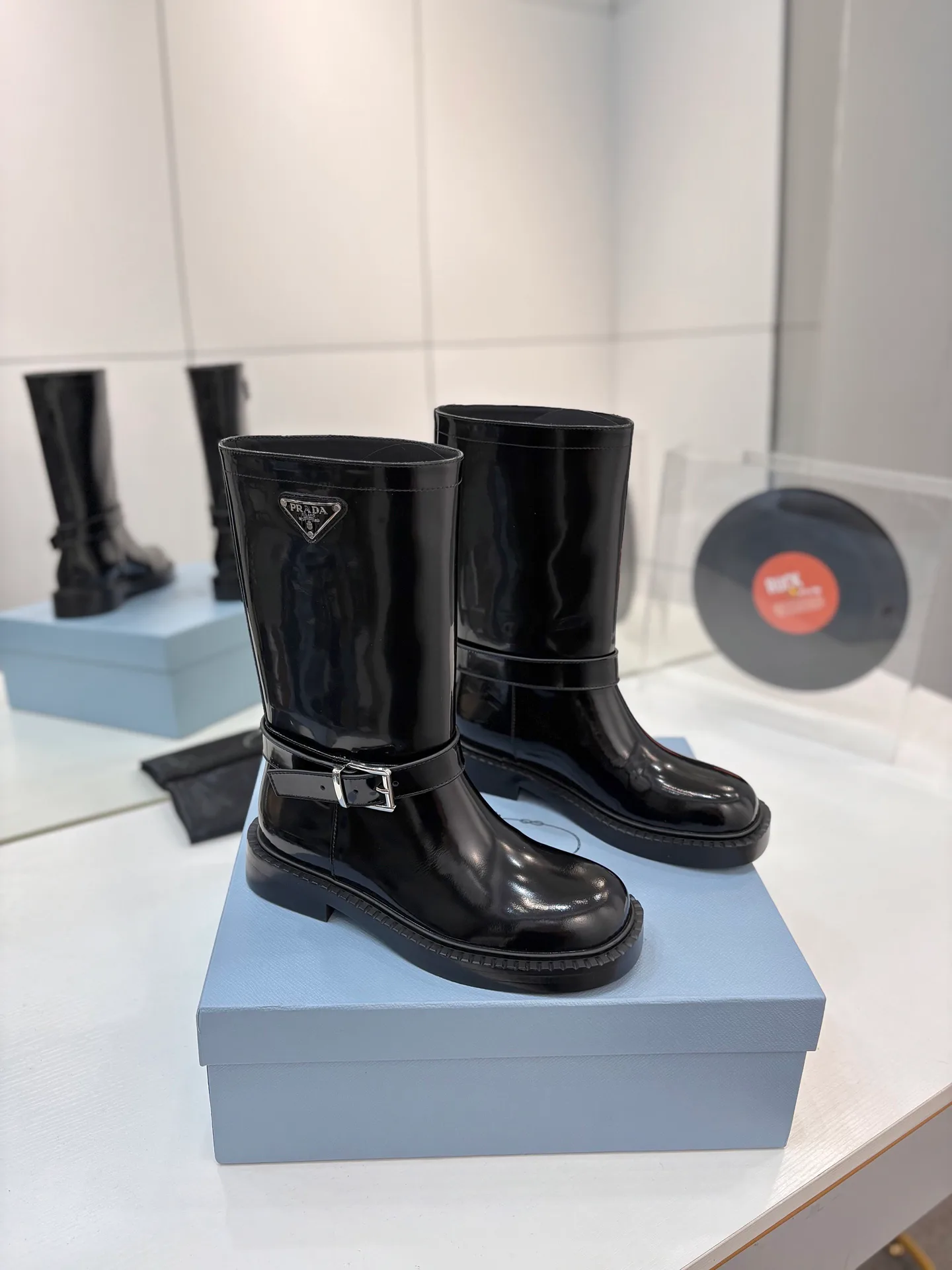 Women's Boots PRADA 17862767
