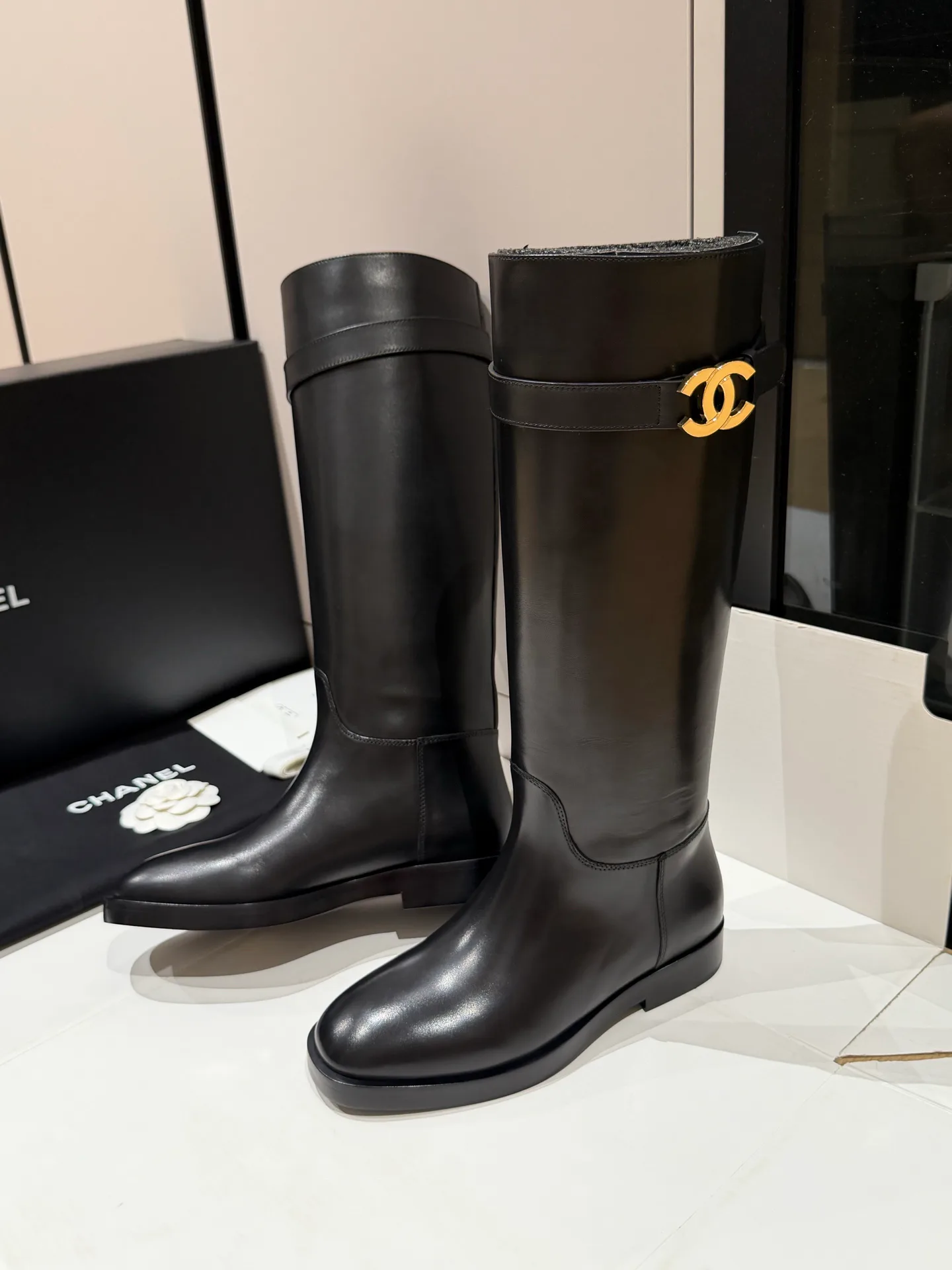 Women's Boots CHANEL 18405799