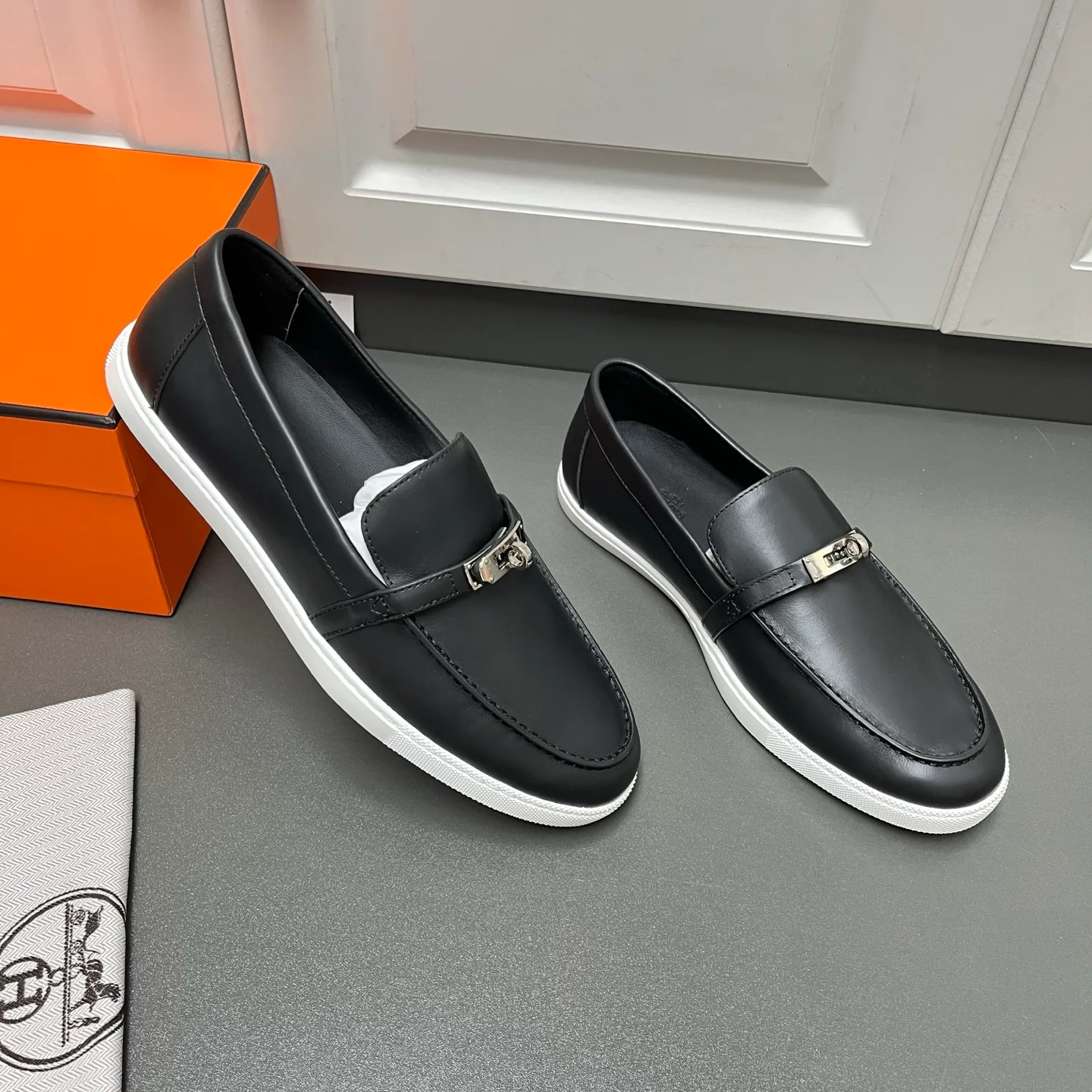 Men's Loafers And Dress Shoes HERMES 17457785