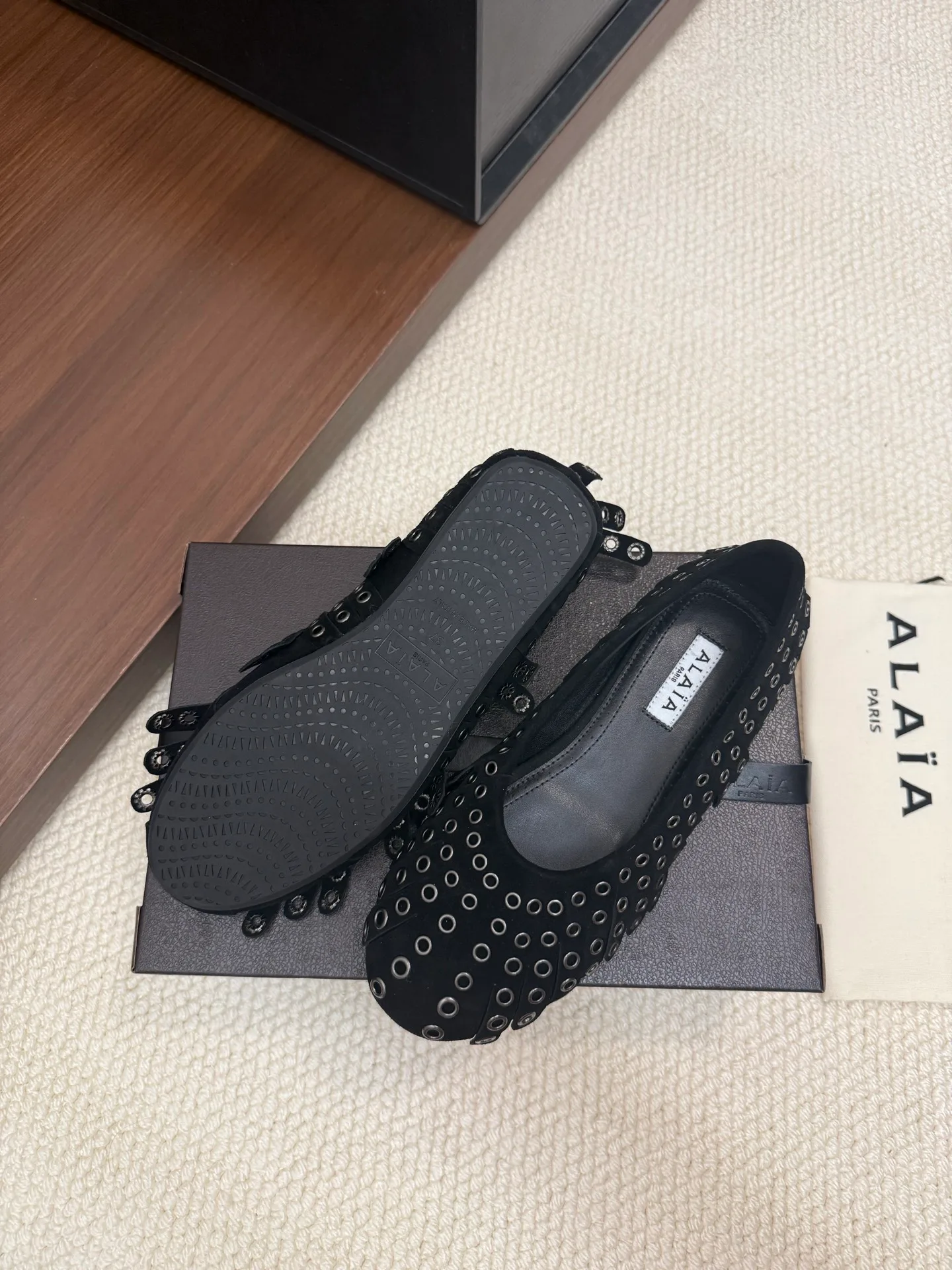 Women's Ballet Flats ALAIA 18042044