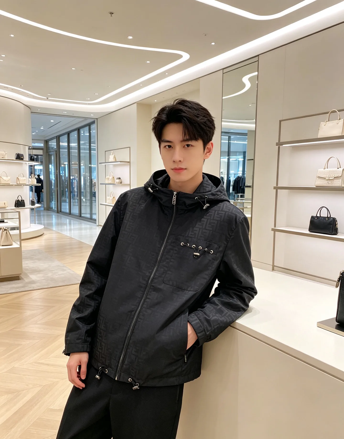 Куртки И Пуховики Мужские Fendi 18609357