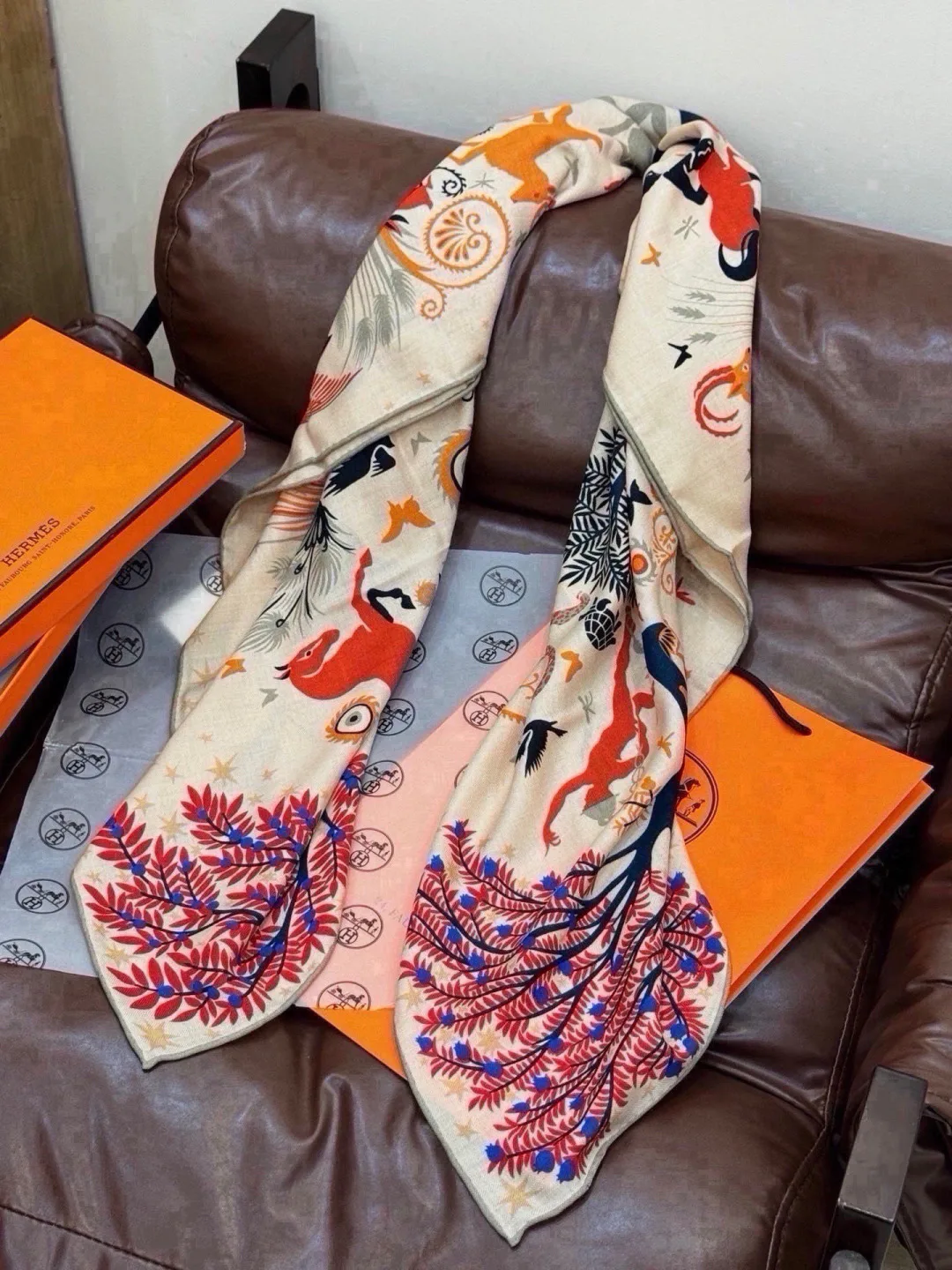 Silk Scarves HERMES 18322231