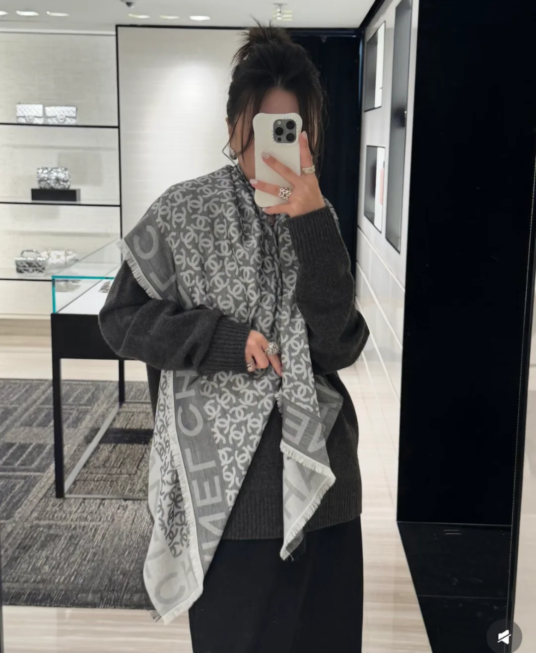 Scarves CHANEL 18449894