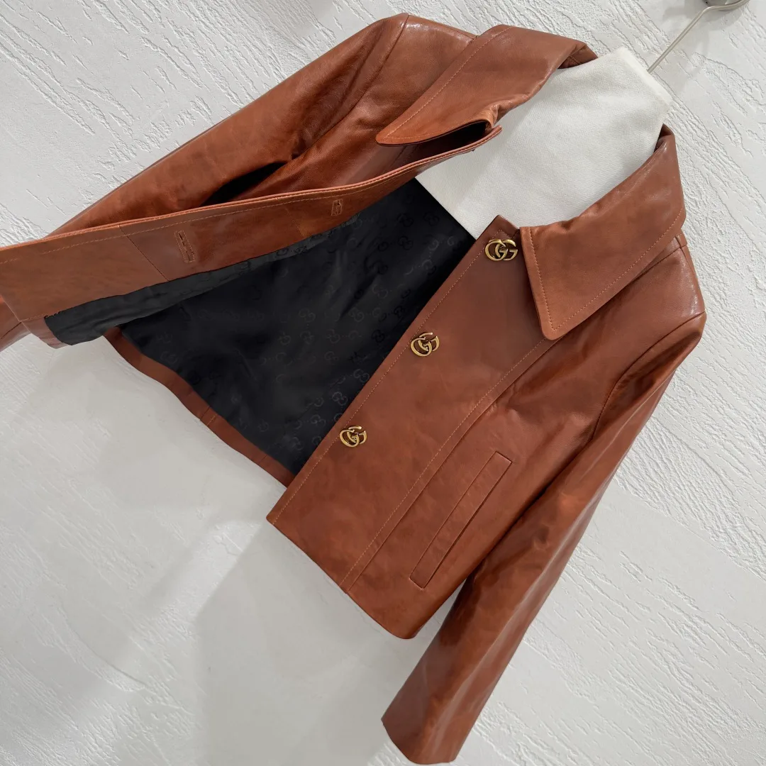Women's Leather Jackets And Sheepskin Coats GUCCI 18064711