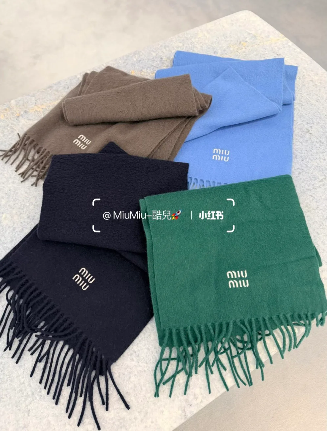 Scarves MIU MIU 17960043