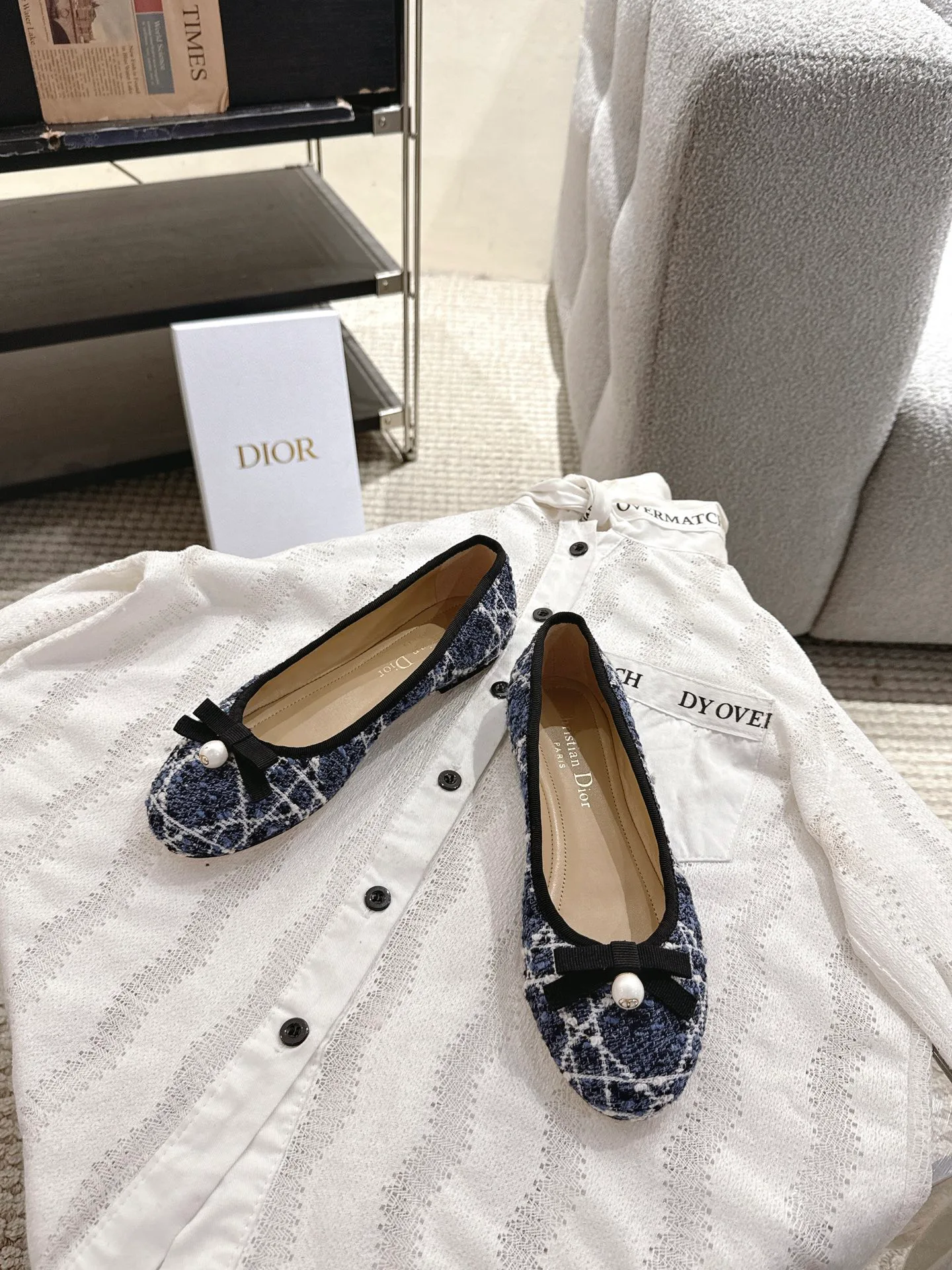 Women's Ballet Flats CHRISTIAN DIOR 17824073