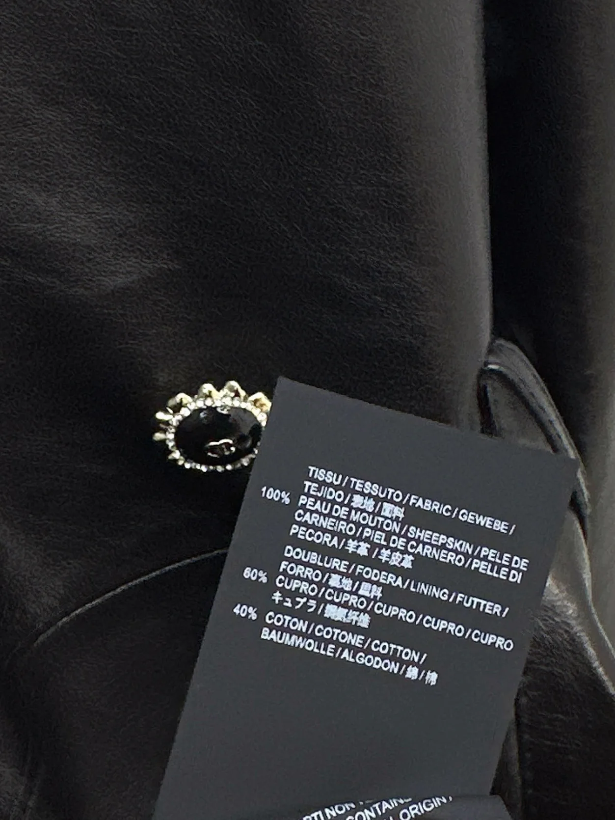 Women's Leather Jackets And Sheepskin Coats CHANEL 18253120
