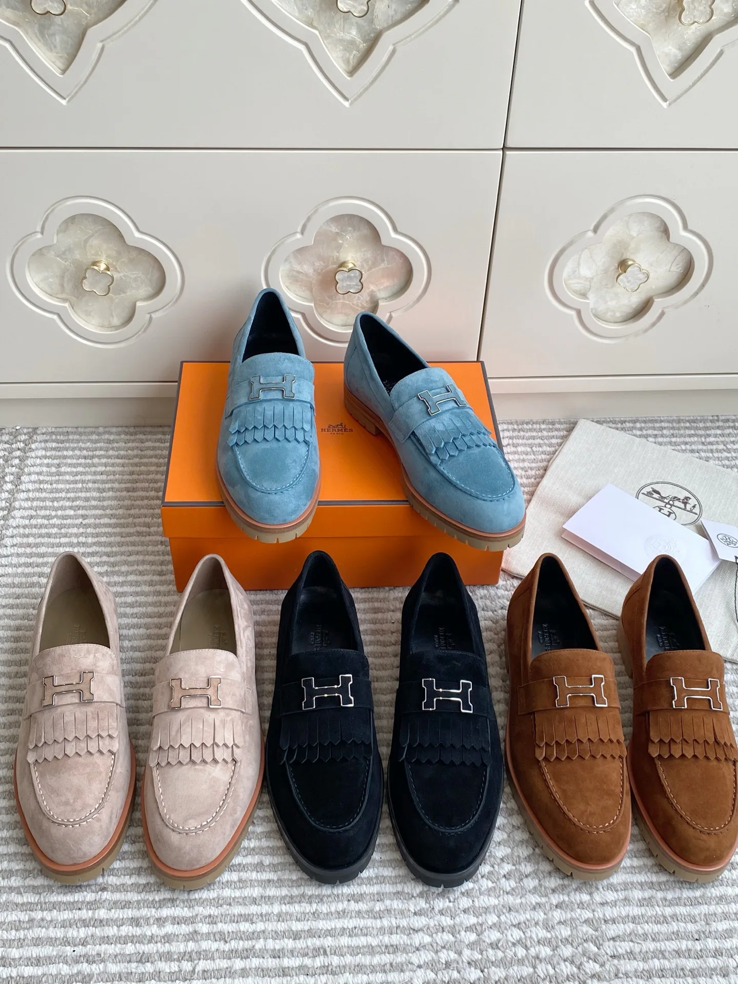 Women's Loafers And Moccasins HERMES 17476103