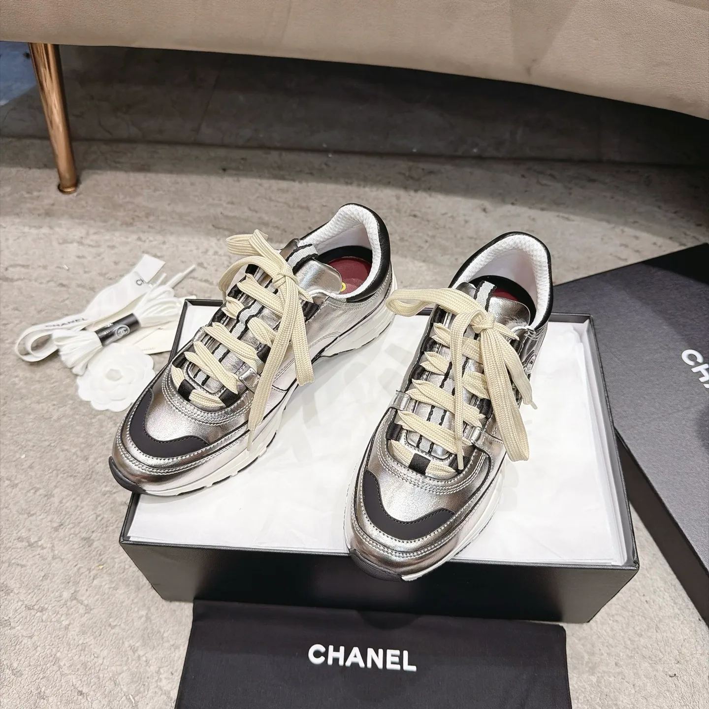 Кроссовки Женские Chanel 18627982