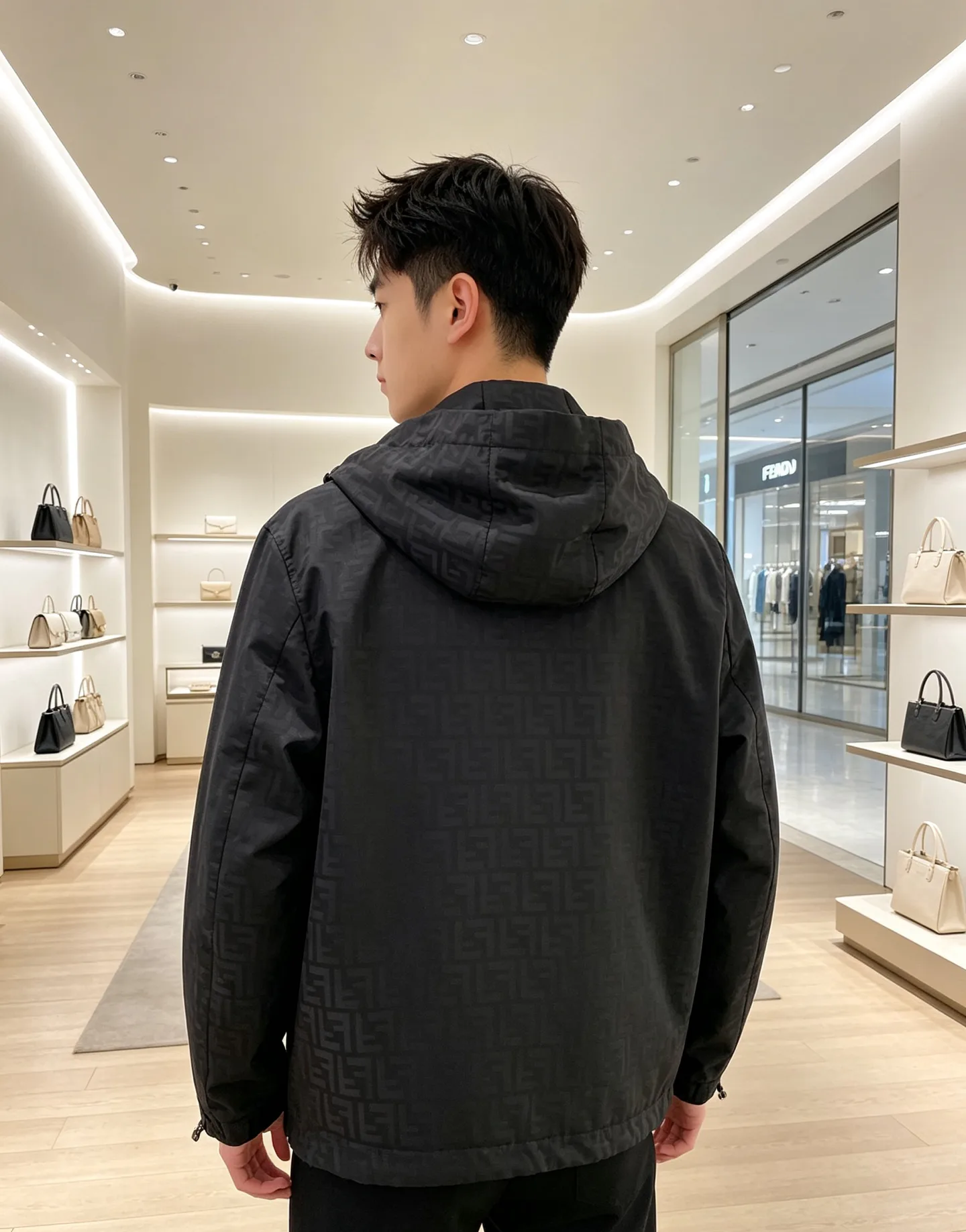 Куртки И Пуховики Мужские Fendi 18609357