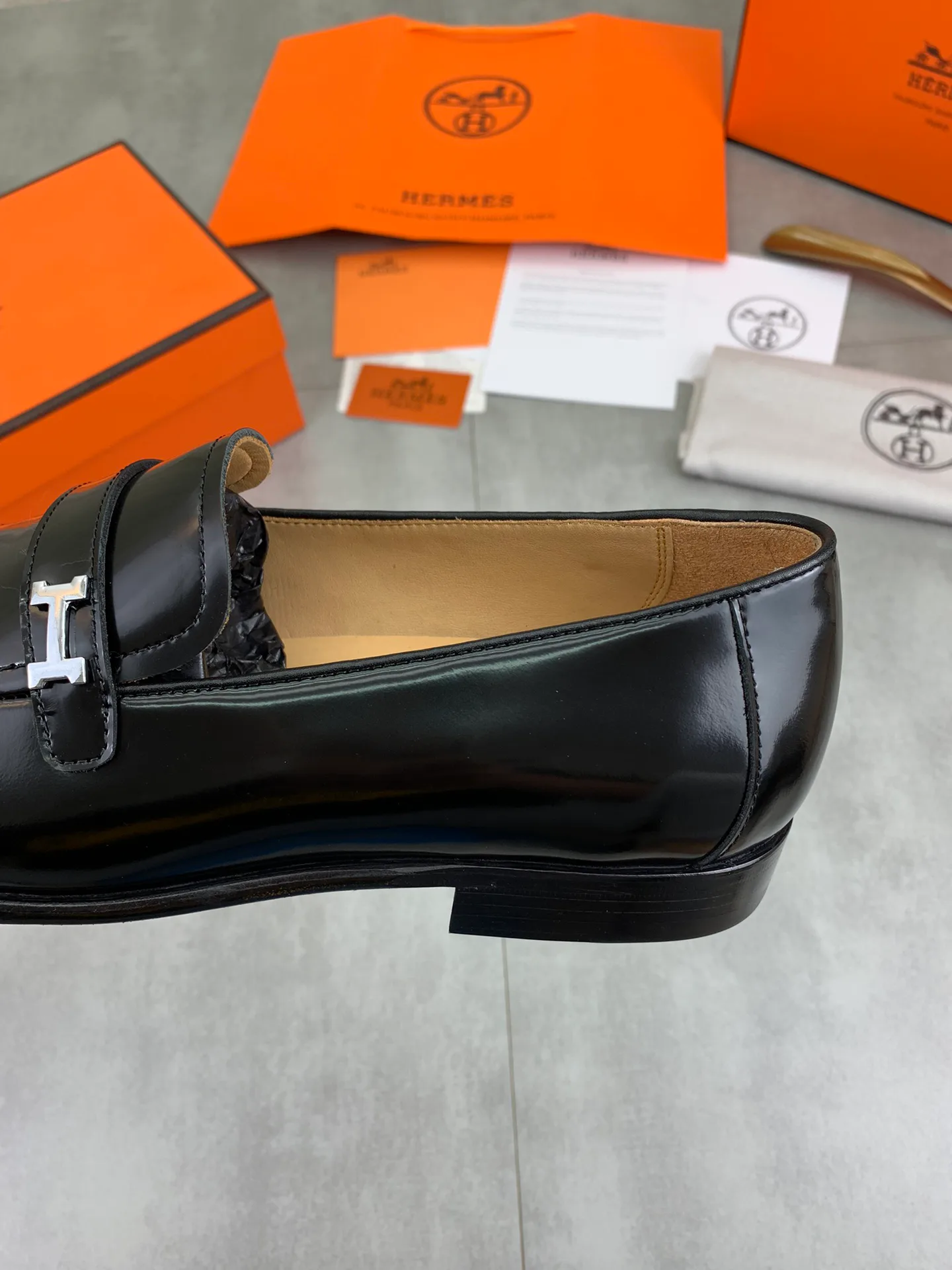 Men's Loafers And Dress Shoes HERMES 17745668