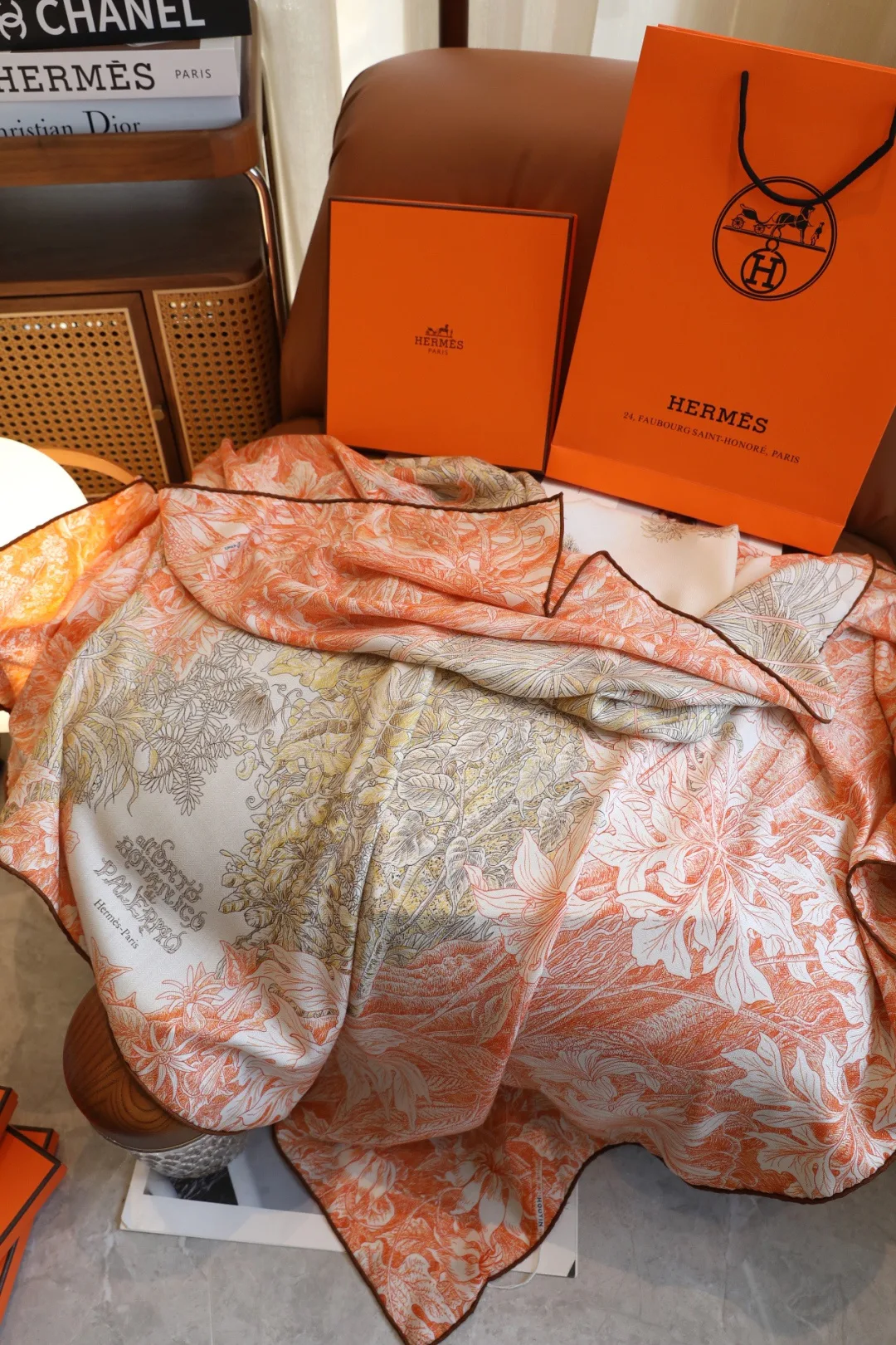Silk Scarves HERMES 18222503
