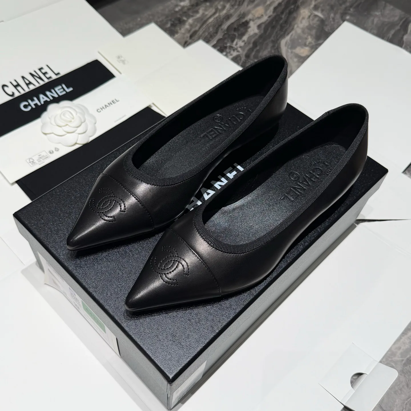 Women's Ballet Flats CHANEL 18201903