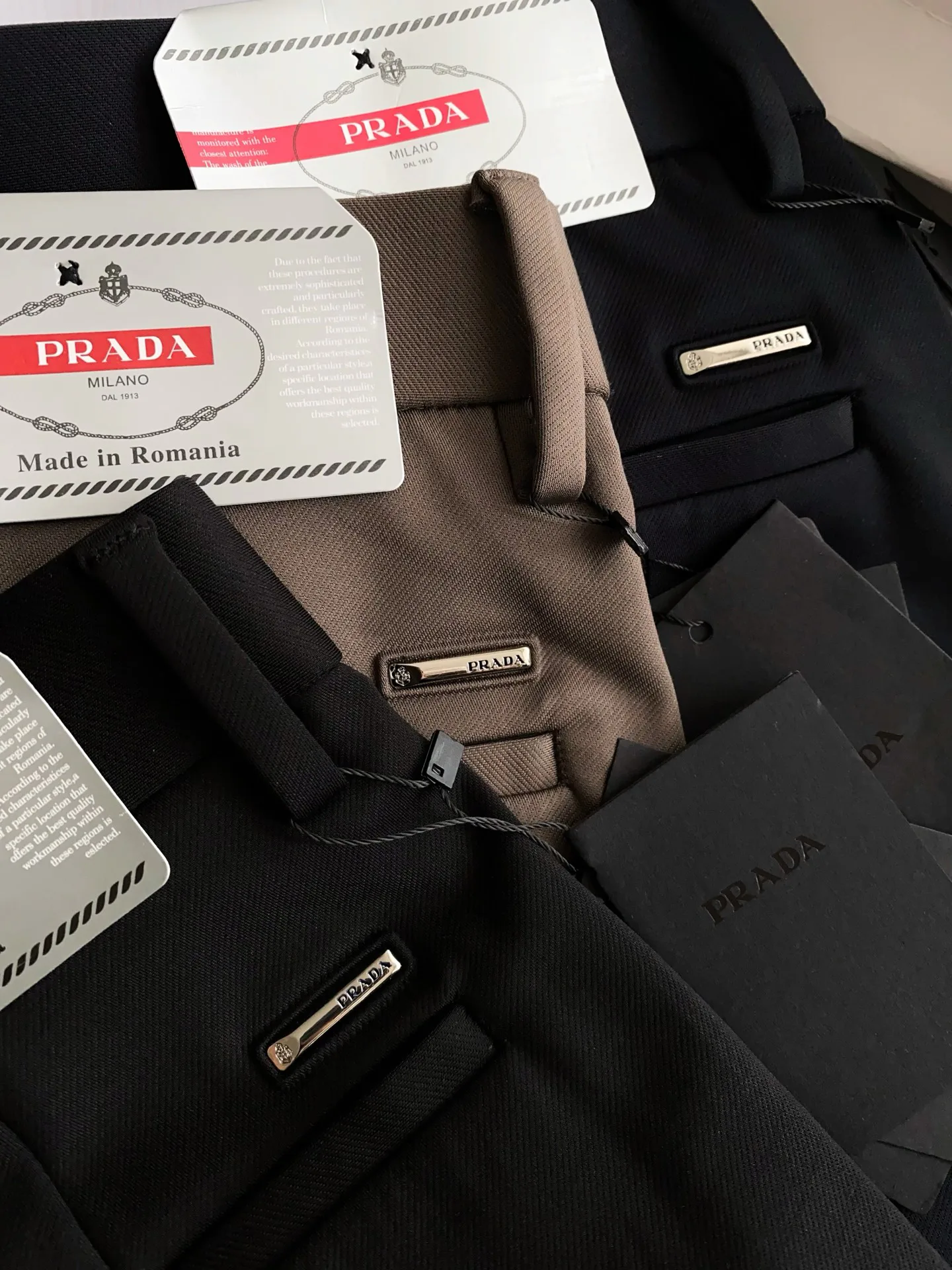 Men's Trousers PRADA 18161926