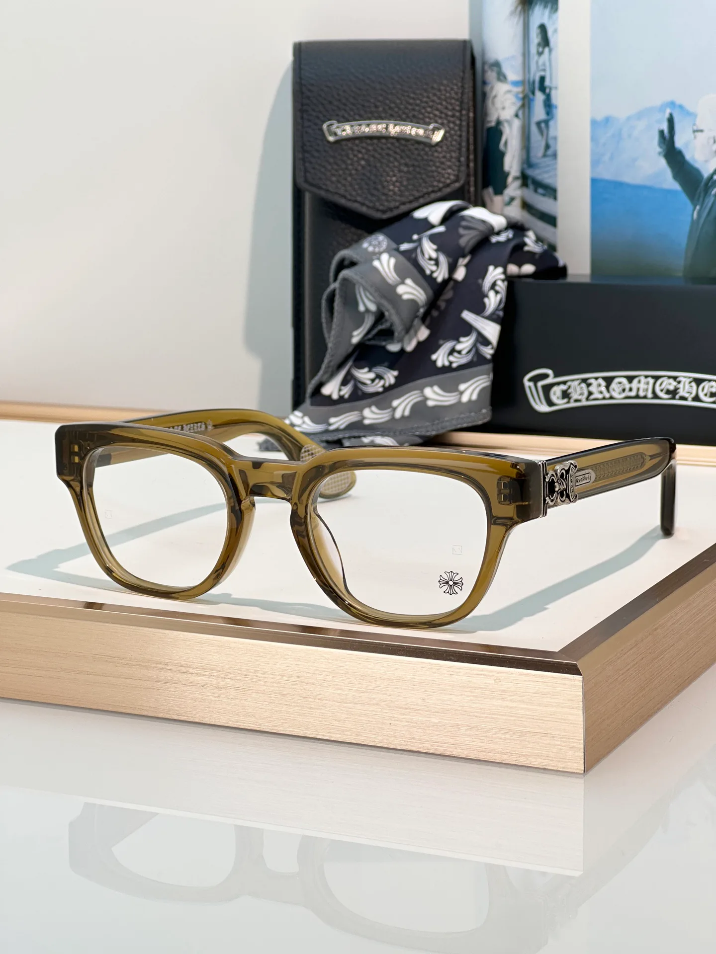 Glasses CHROME HEARTS 18398450
