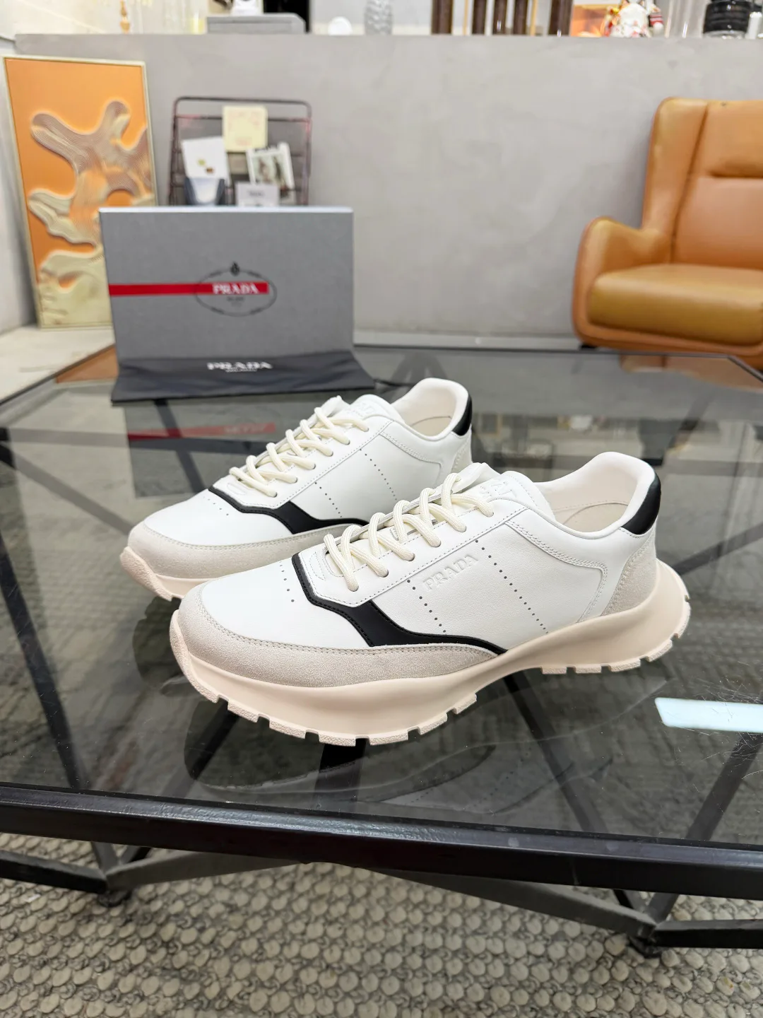 Men's Sneakers PRADA 18346449