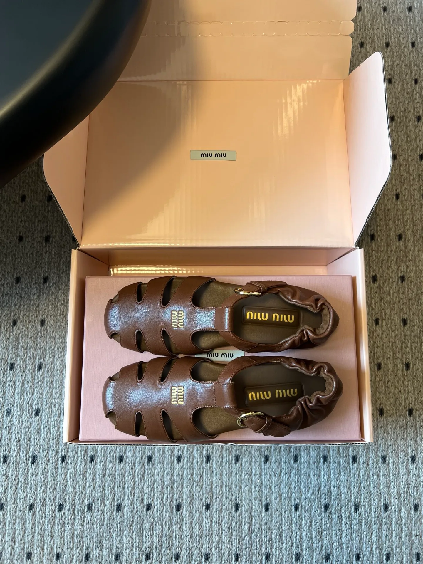 Women's Open-Toe Sandals MIU MIU 18080471