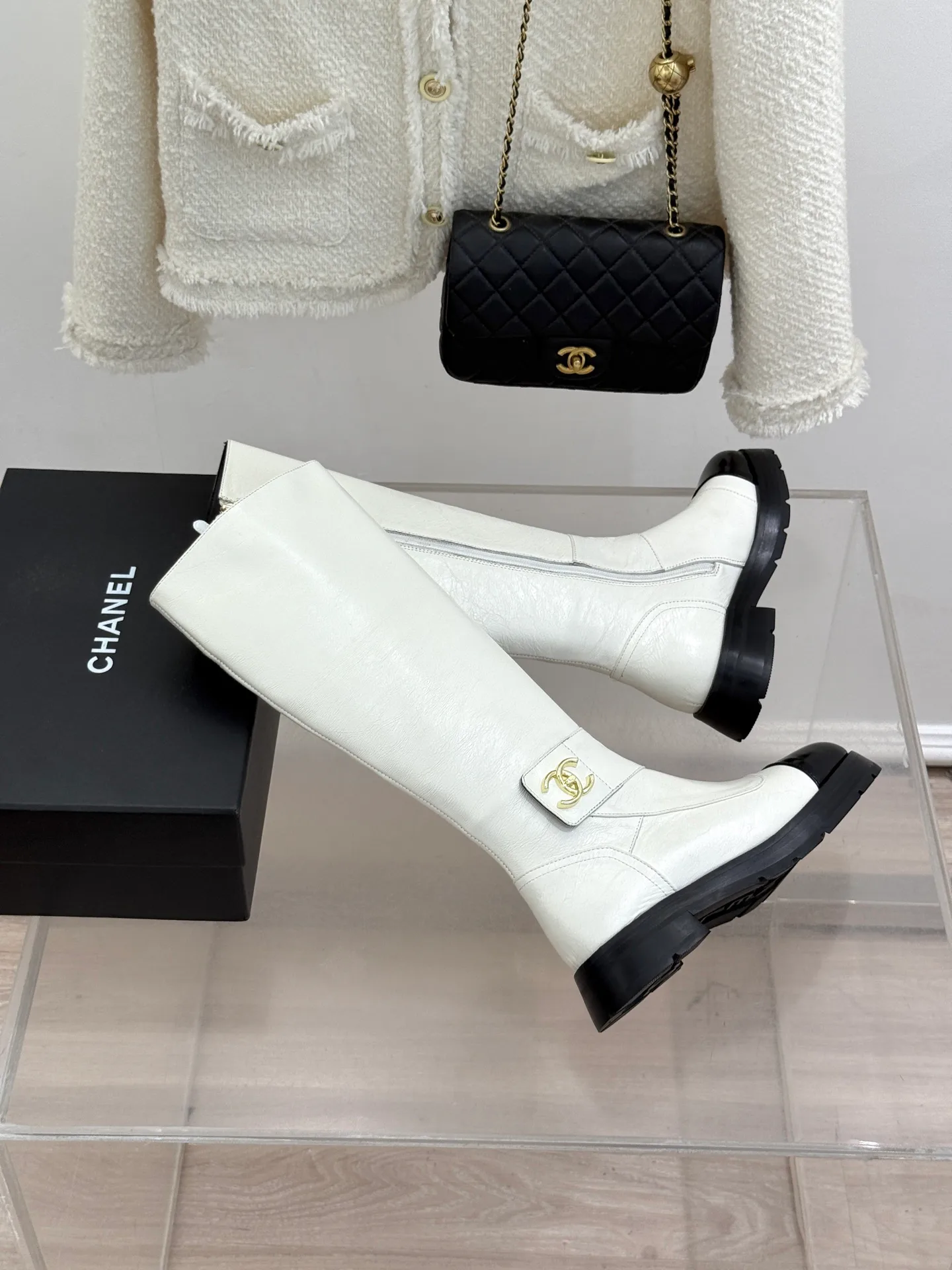 Women's Boots CHANEL 18436499