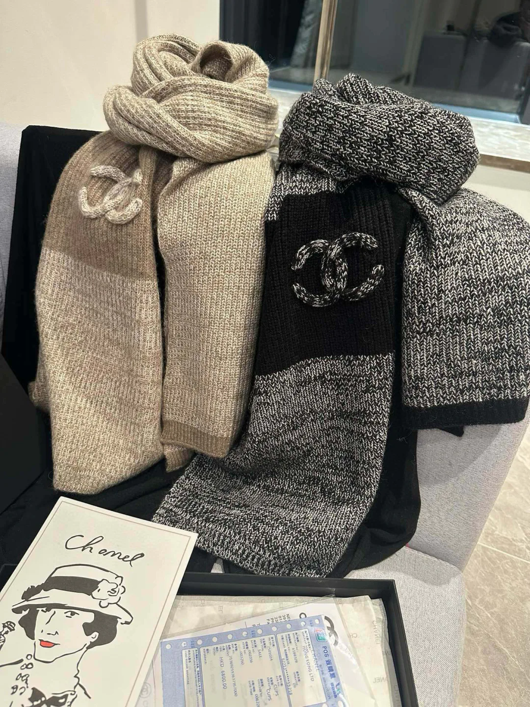 Scarves CHANEL 17940711