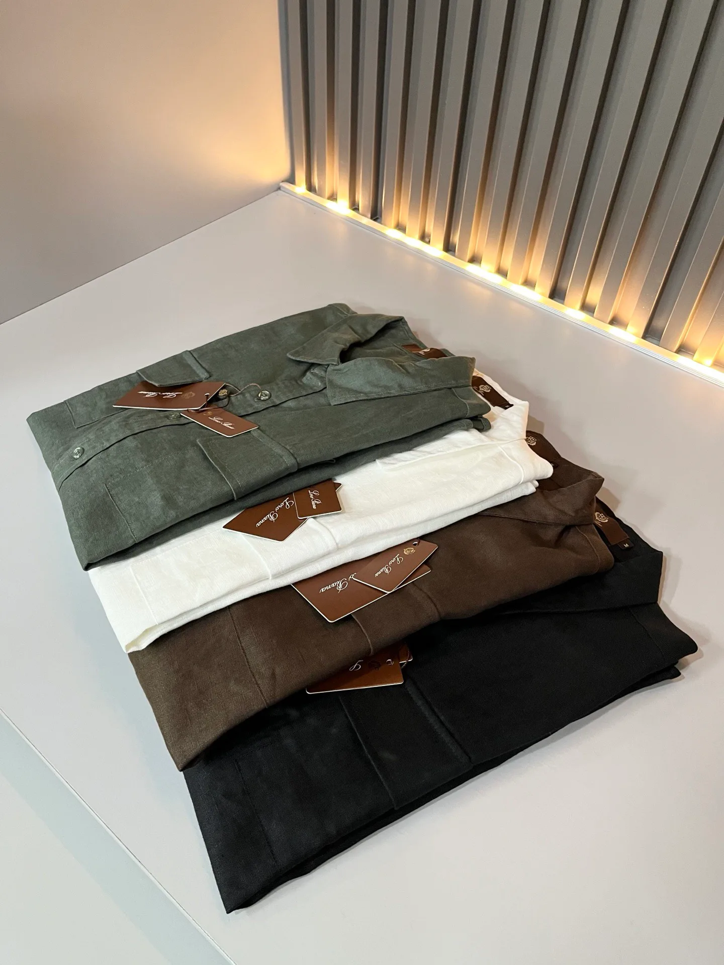 Рубашки Мужские Loro Piana 18592587